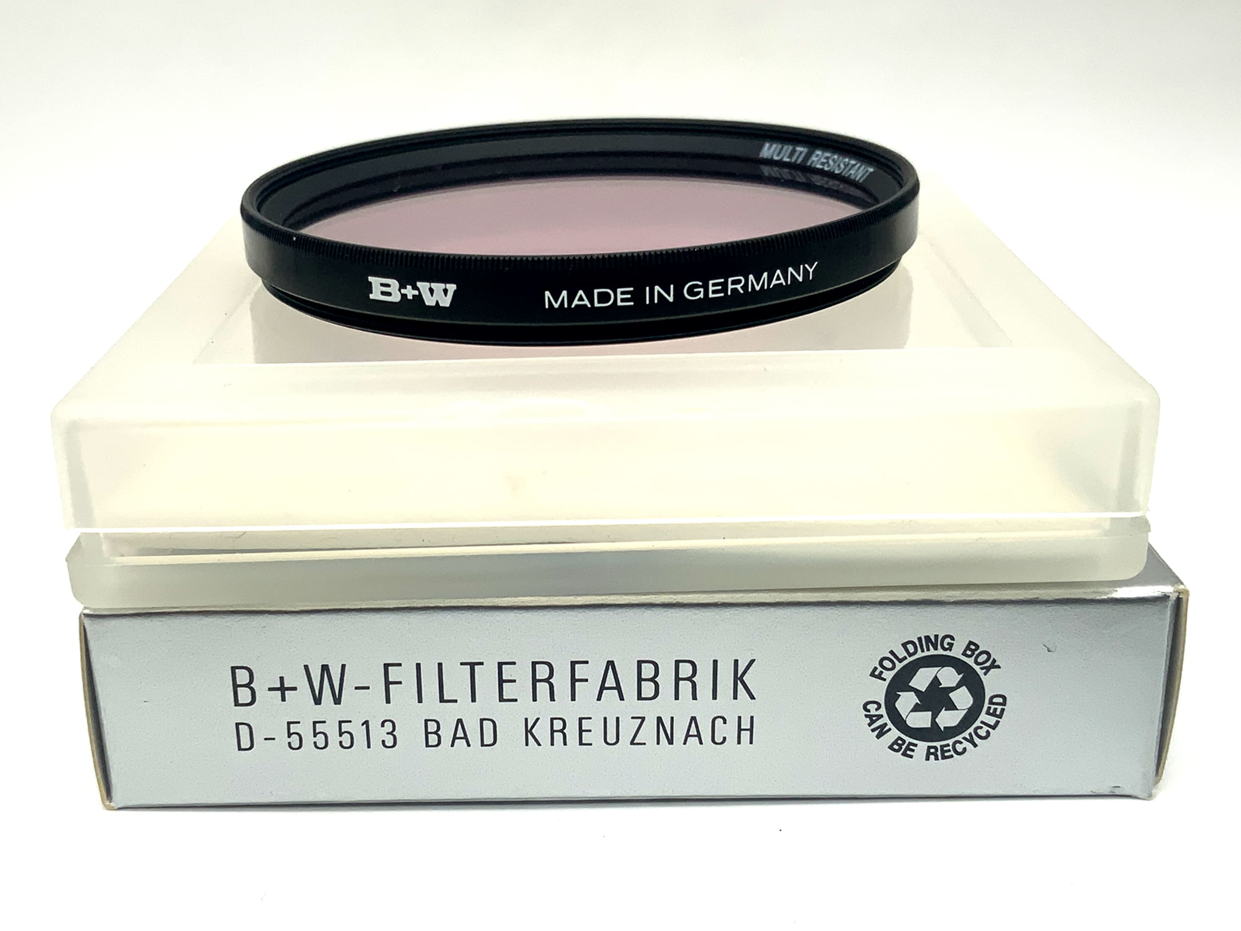 B+W correction filter 67E FL-D Flurescent Multi Resistant in original packaging filter 67mm