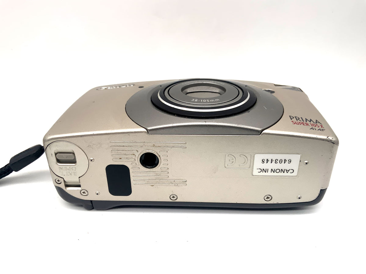 Canon Prima Super 105 X Point&Shoot mit 38-105mm AiAF Kompaktkamera Analogkamera