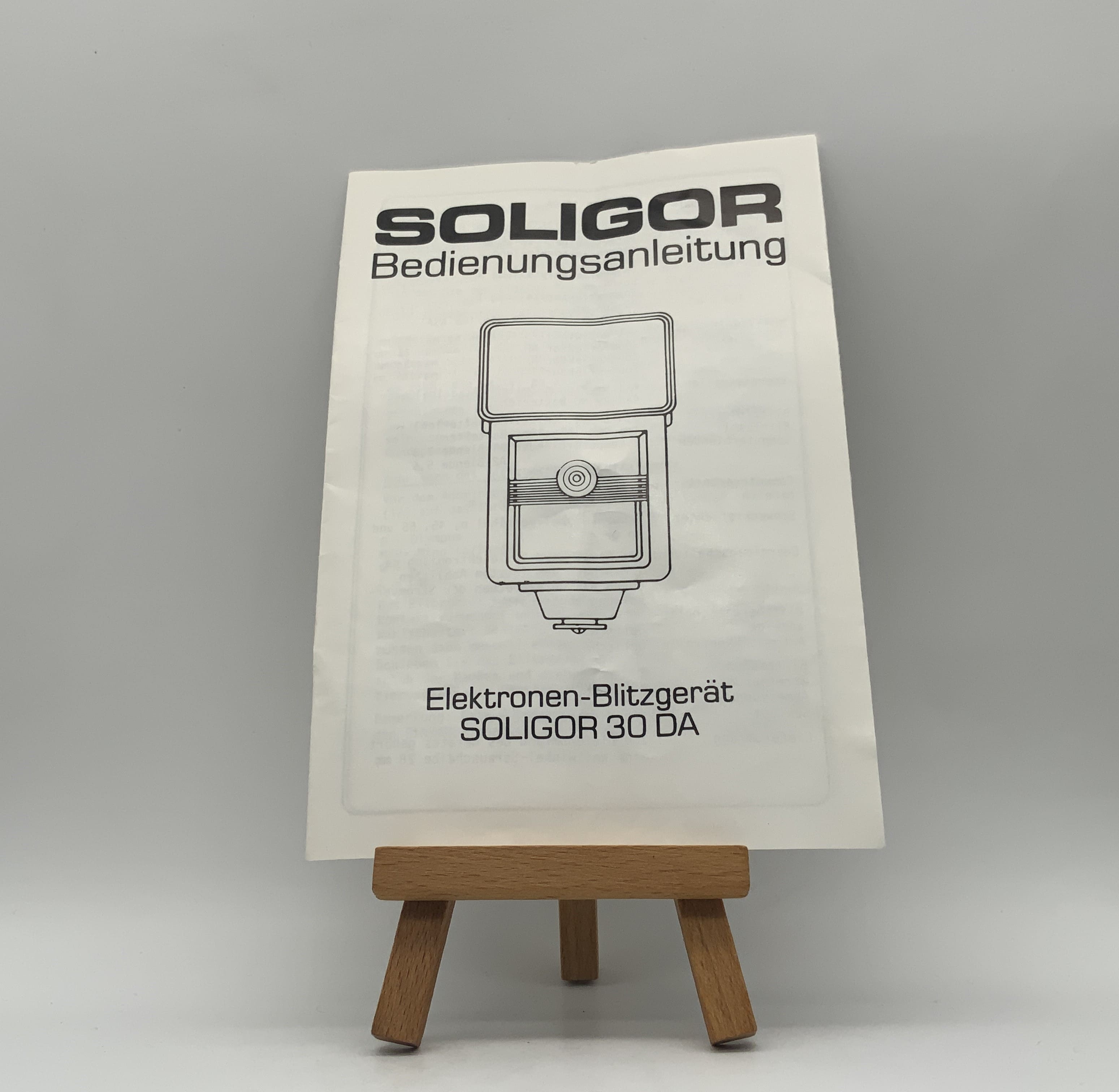 Soligor 30 DA User Manual German