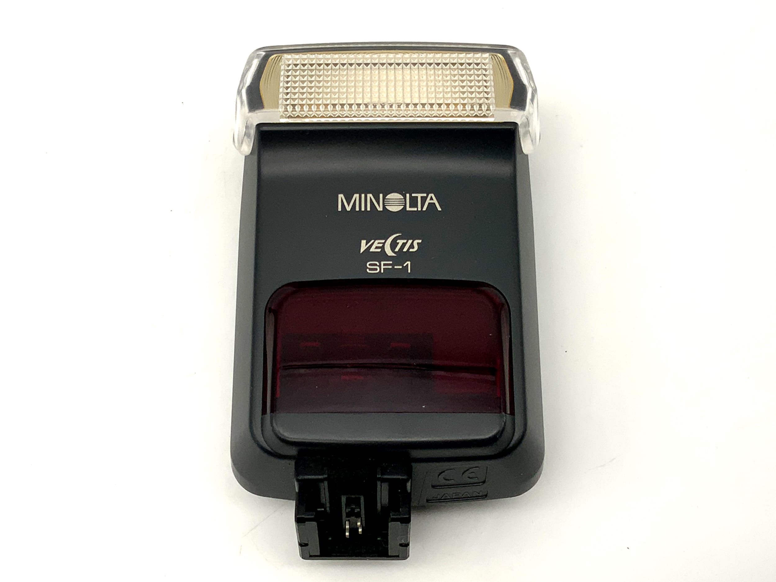 Minolta SF-1 flash unit for Minolta Vectis camera flash, clip-on flash