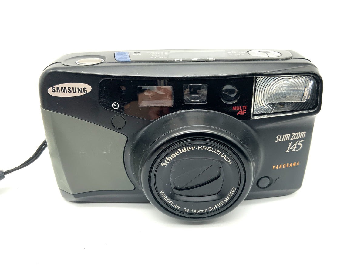 Samsung Slim Zoom 145 Panorama Point&Shoot mit Varioplan 38-145mm Super Macro