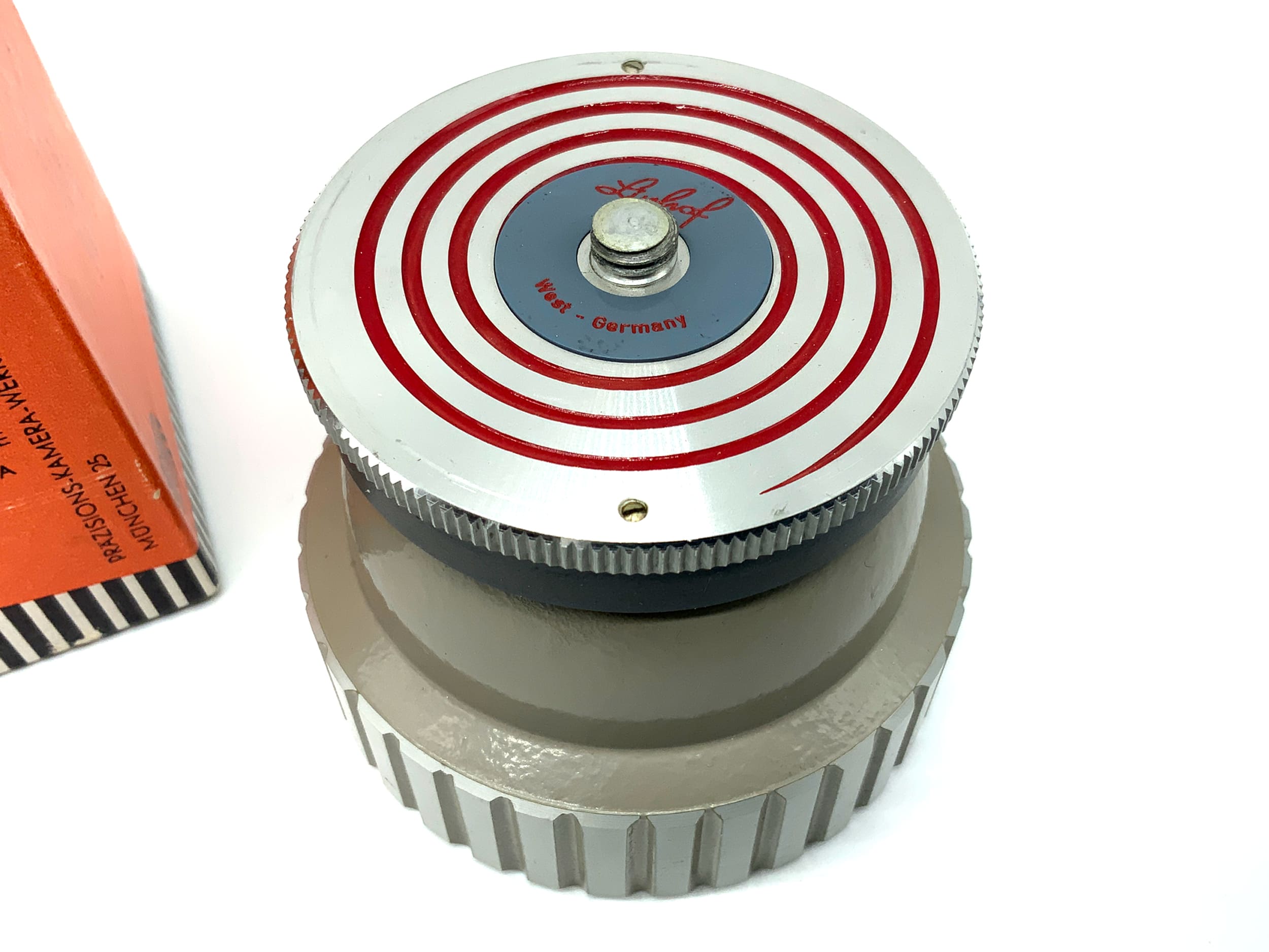 Linhof spherical panoramic tripod head, grey, STESE, in original packaging