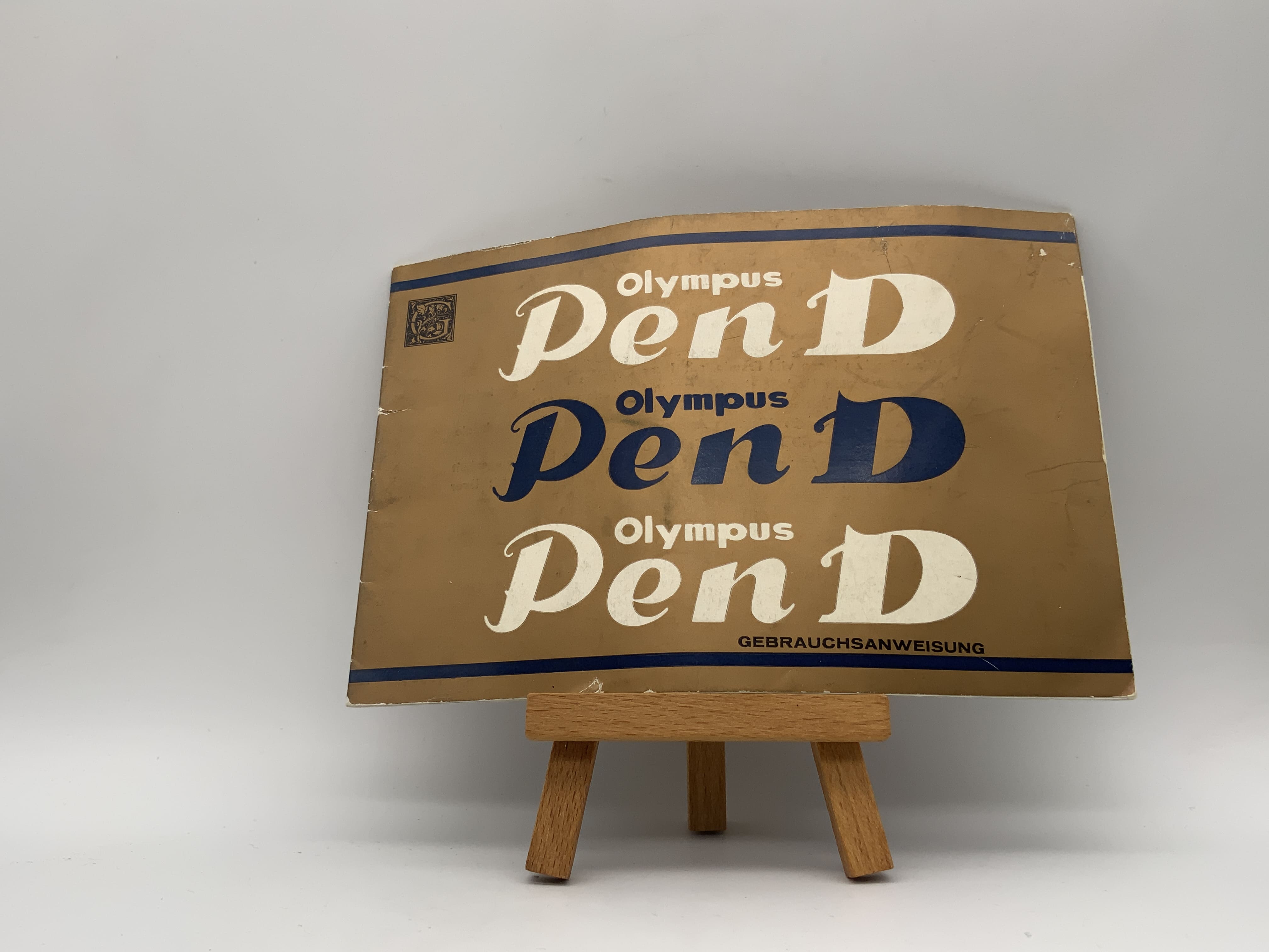 Olympus Pen D User Manual (German)