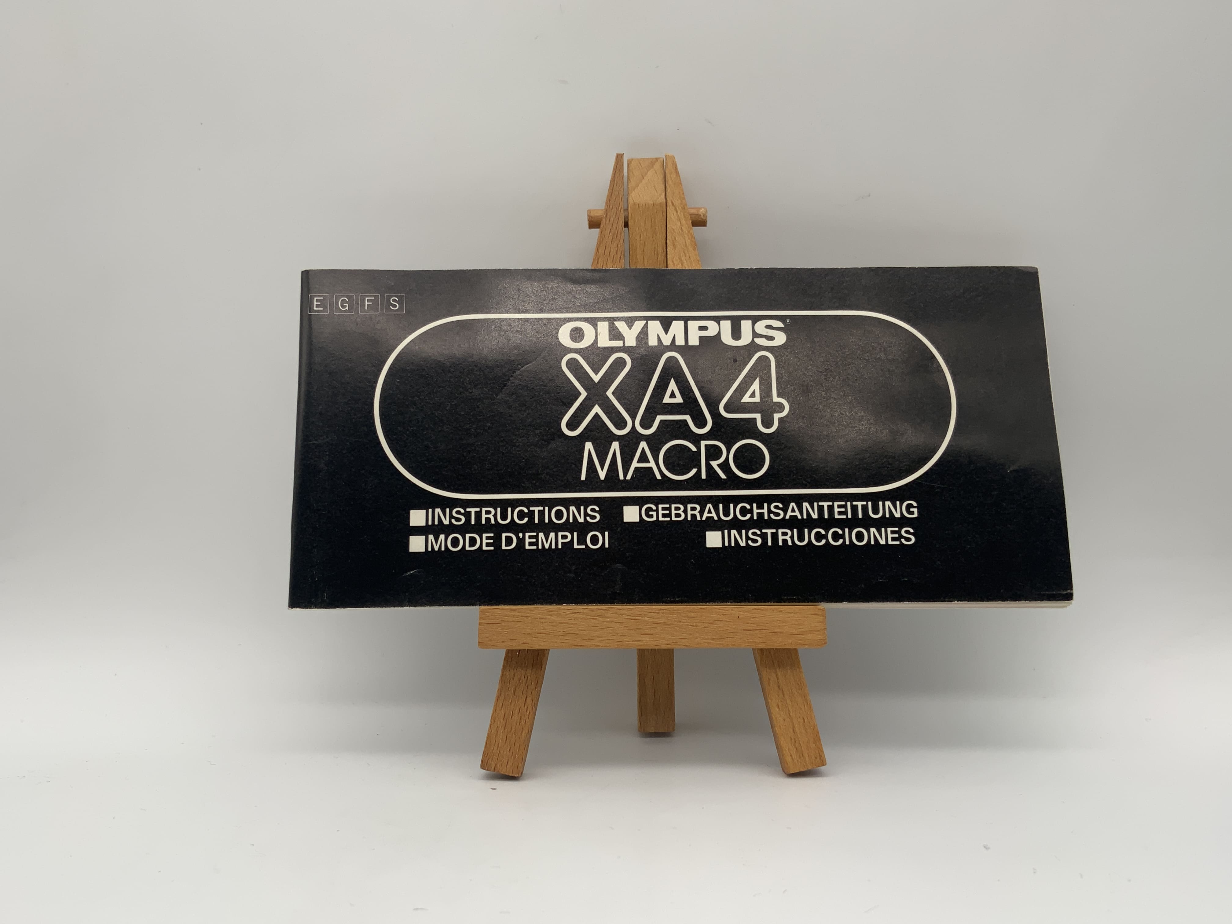 Olympus XA4 Macro User Manual (German)