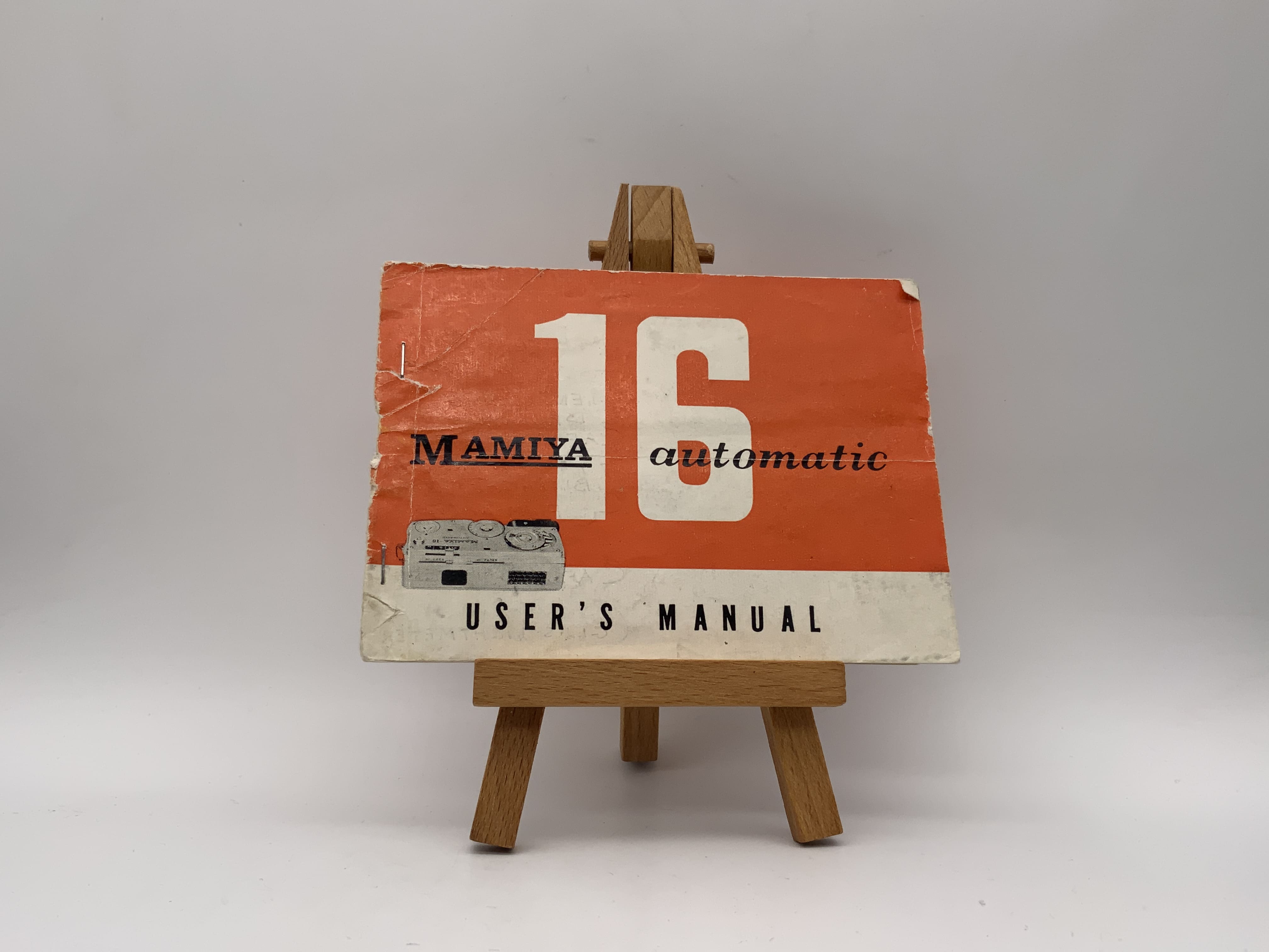 Mamiya Automatic 16 User's Manual (English)