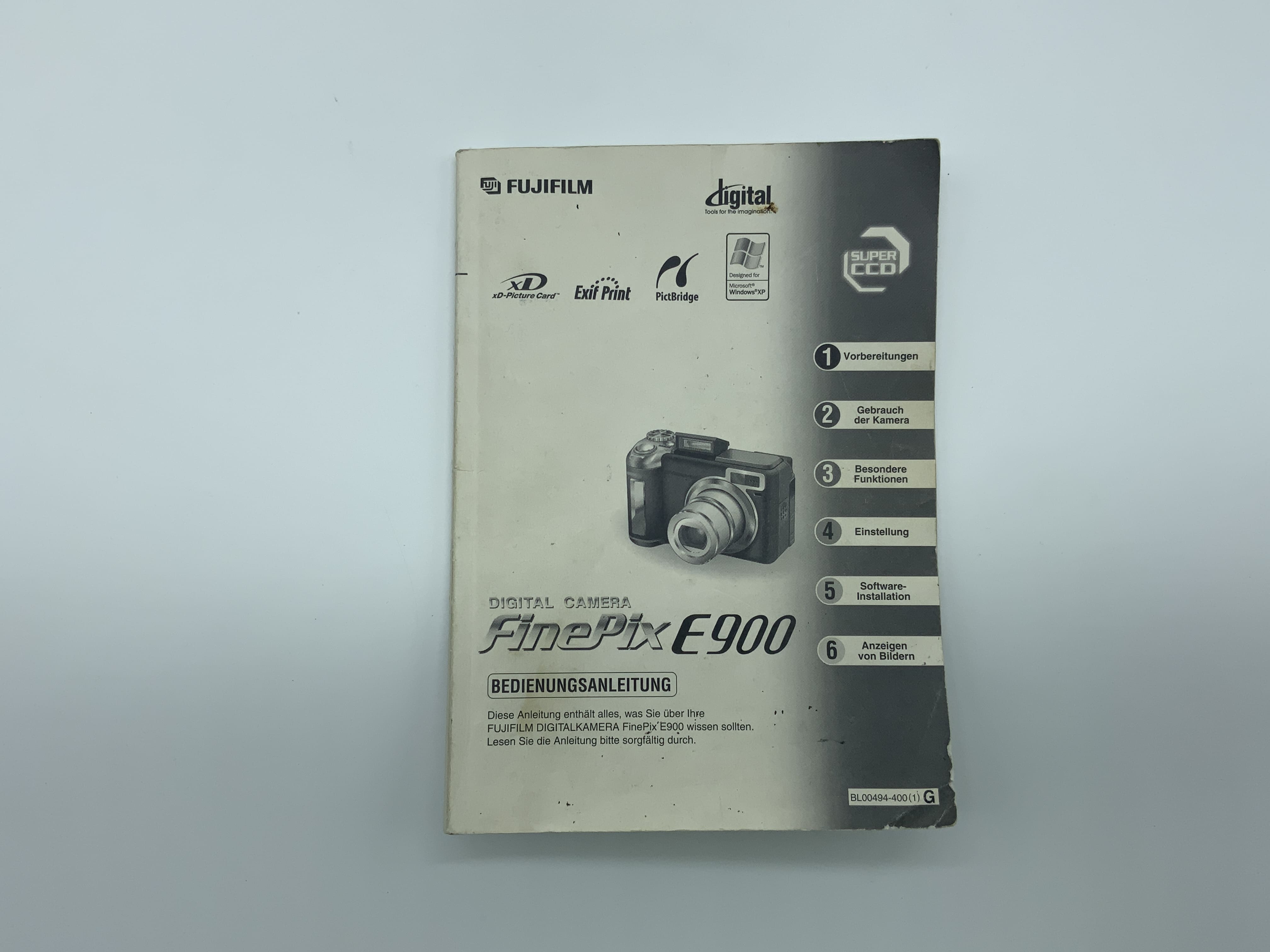 Fujifilm FinePix E 900 User Manual (German)
