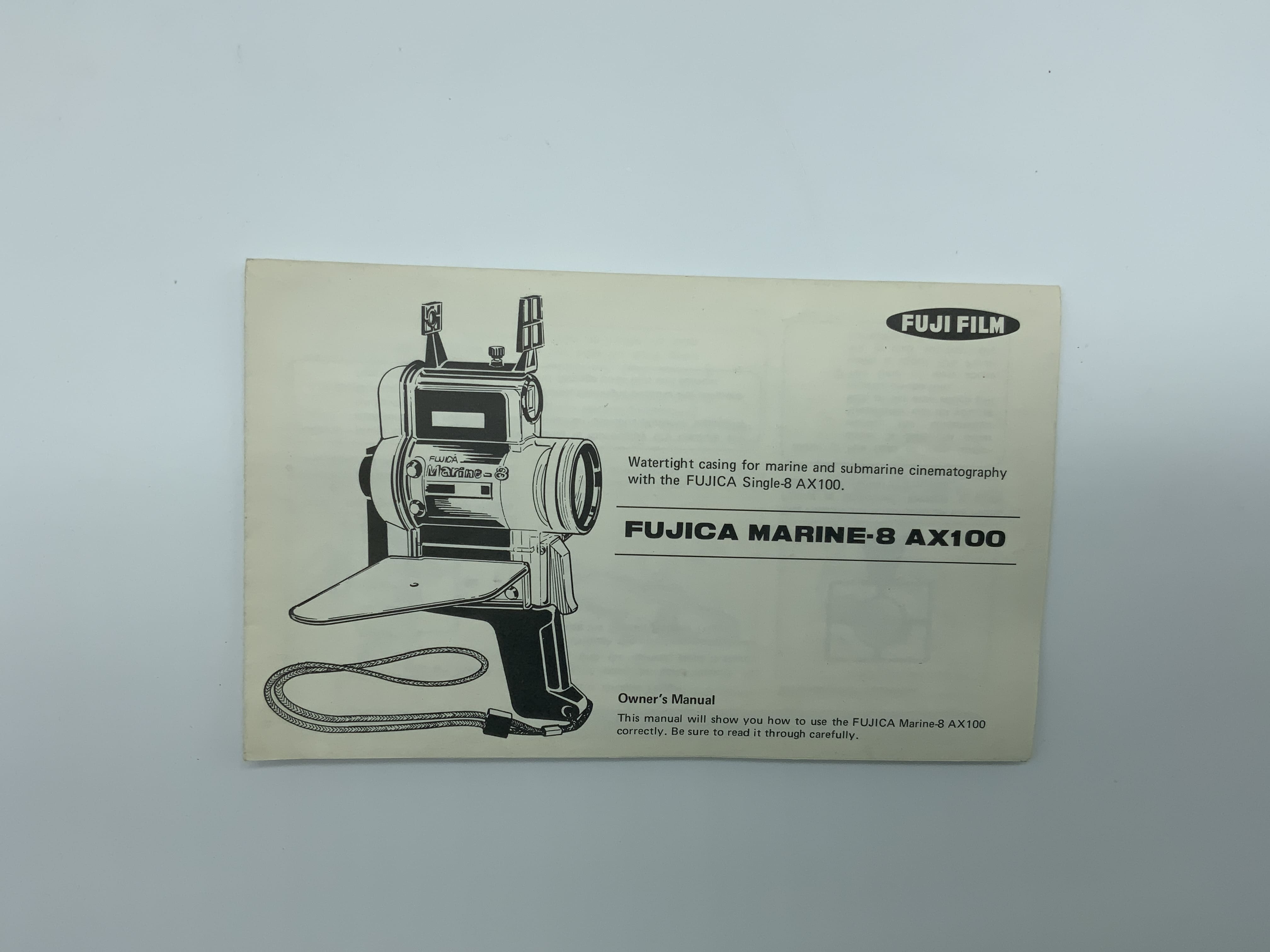 Fujifilm Fujica Marine 8 AX100 User Manual (English)