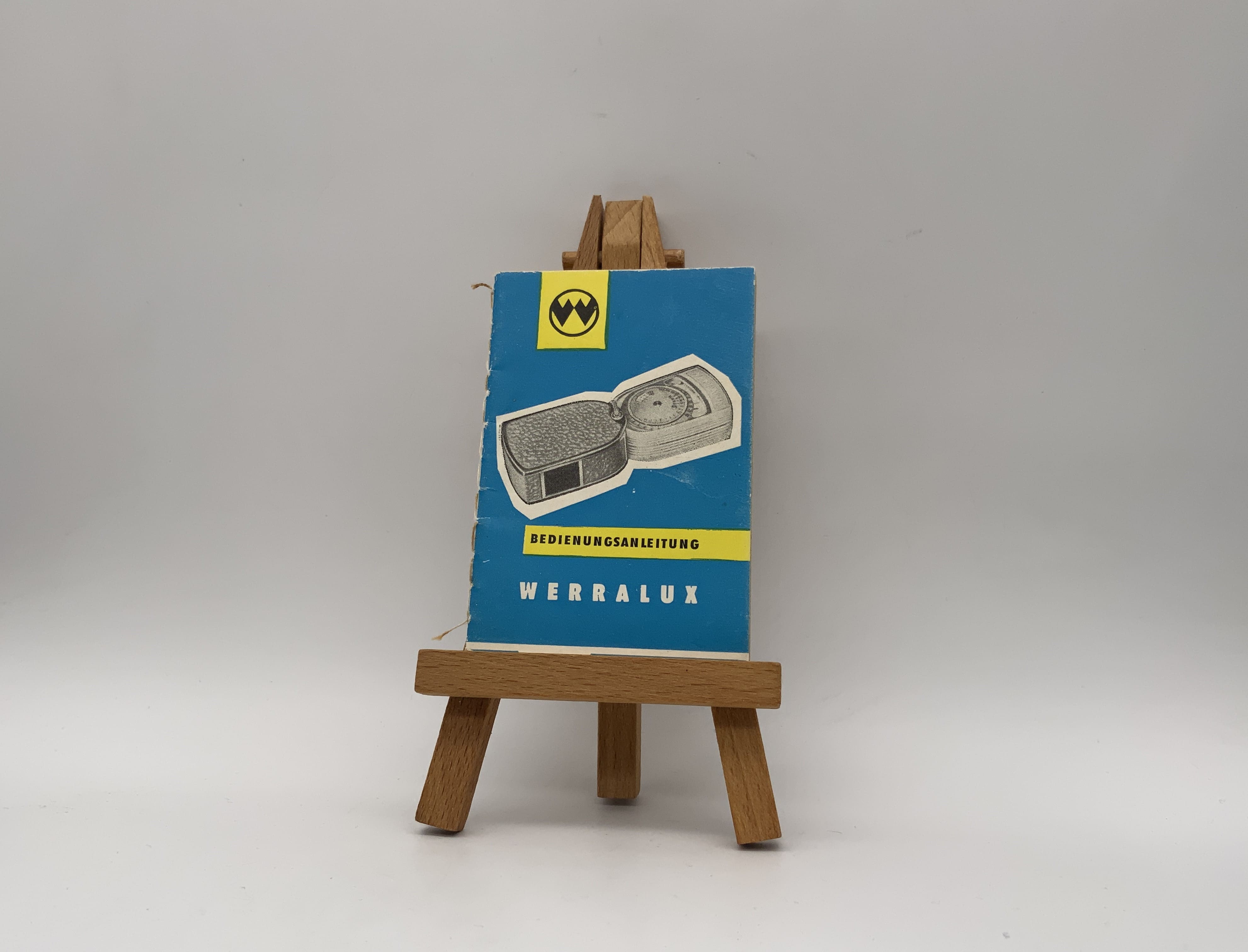 Werralux exposure meter user manual German