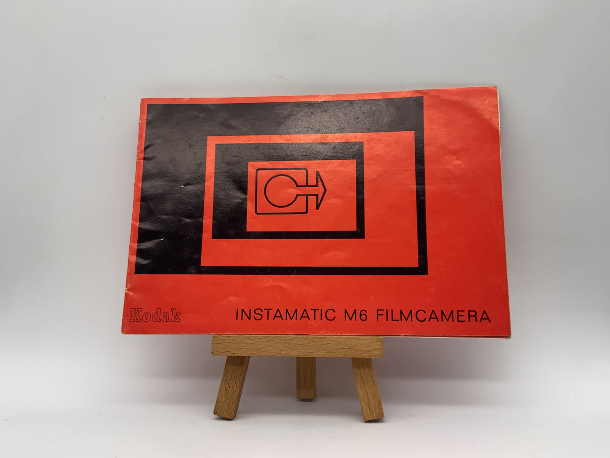 Kodak Instamatic M6 Film Camera User Manual (German)