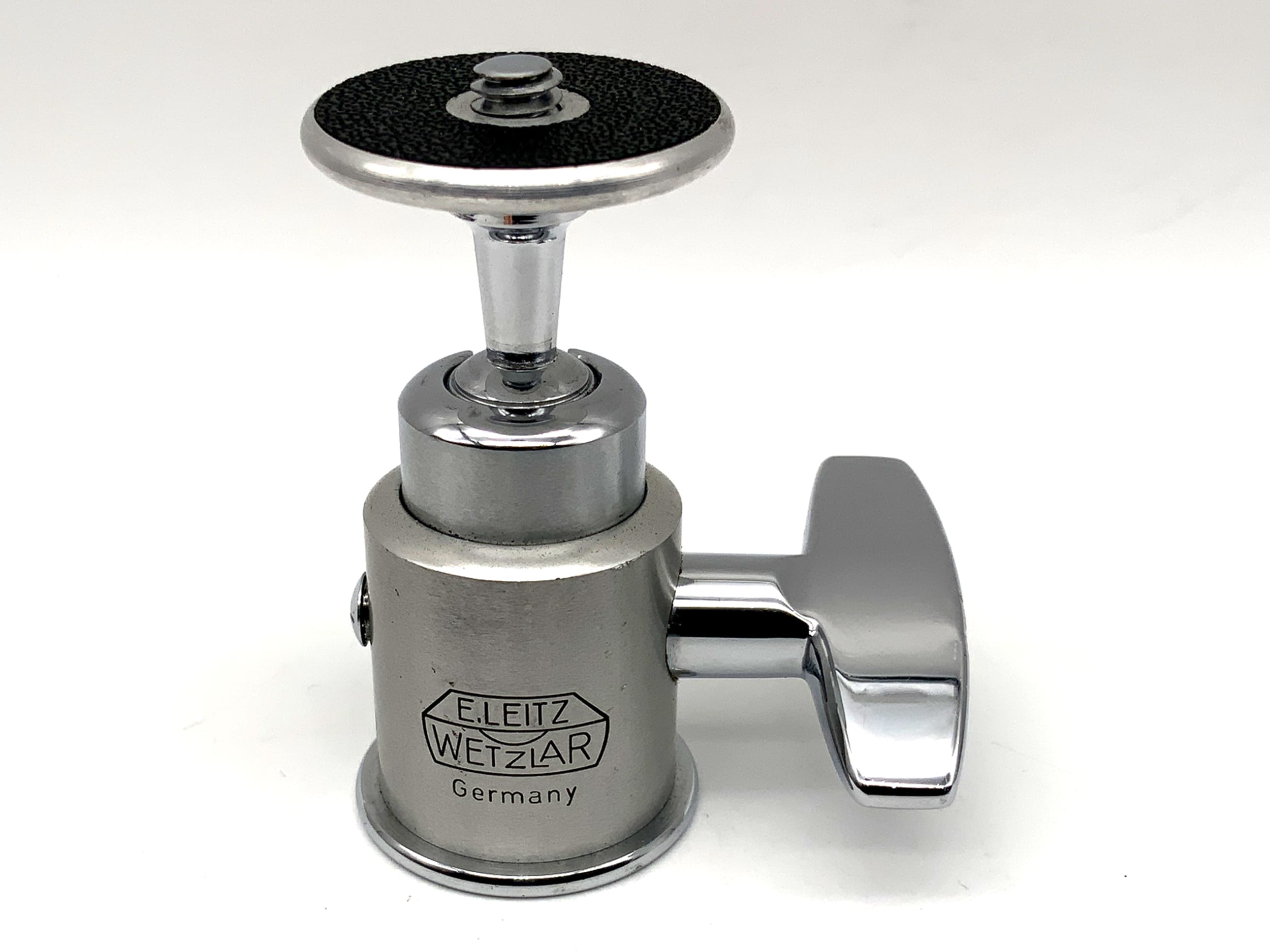 Leitz FOOMI Tripod Head Silver Small Ball Head Leitz Wetzlar Tripod Head