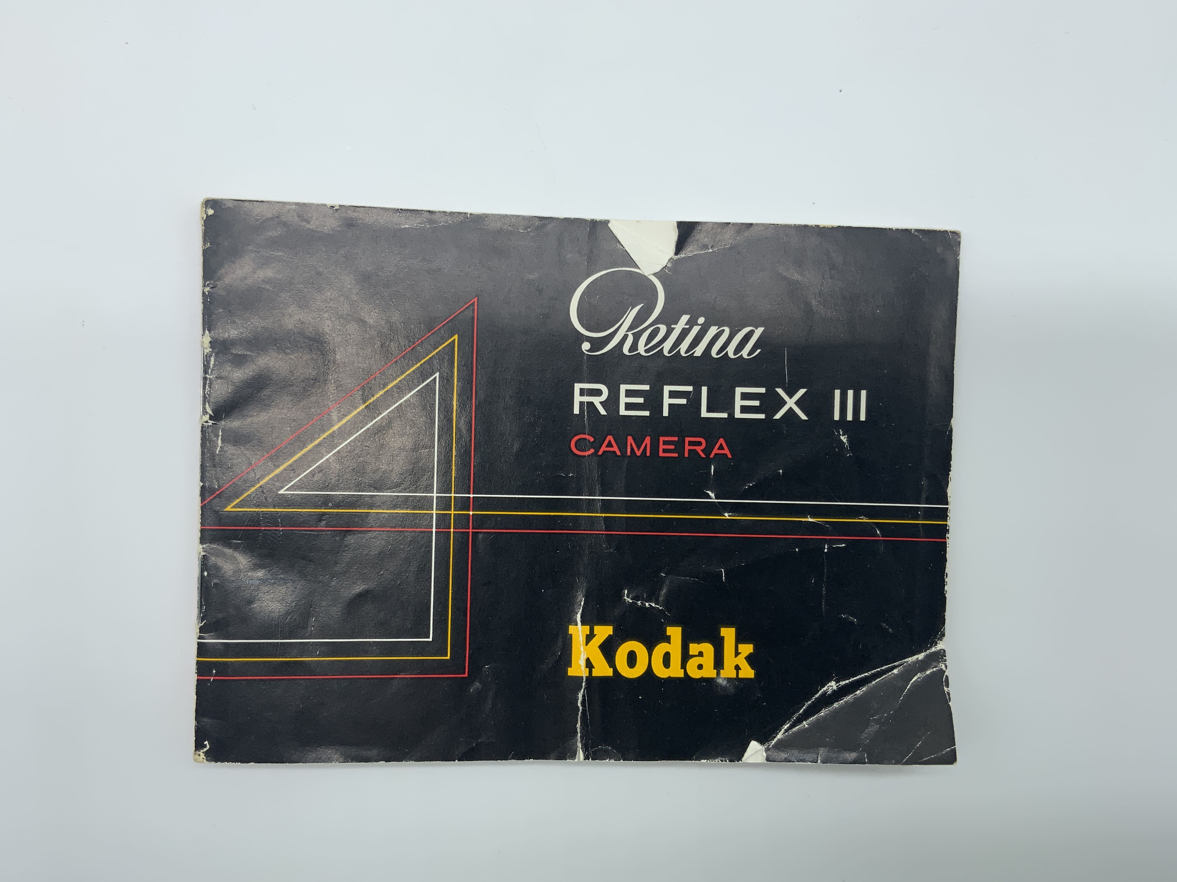 Kodak Retina Reflex III Camera User Manual (German)