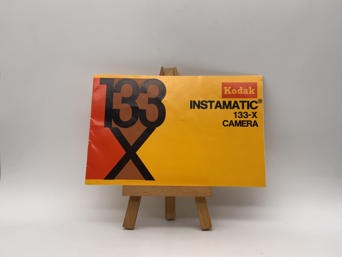 Kodak Instamatic 133 X Camera User Manual (German)