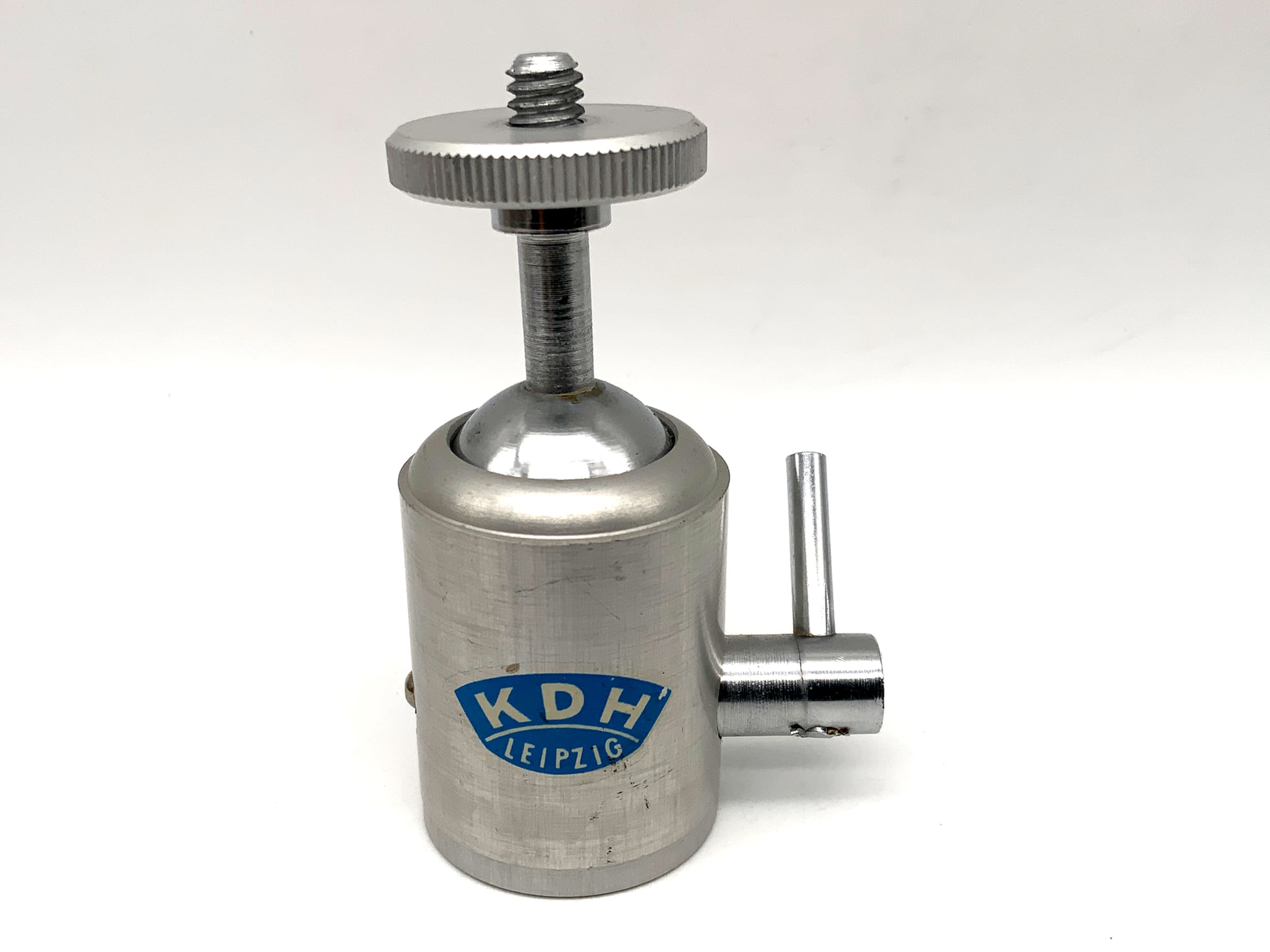 KDH Leipzig Tripod Head Silver Mini Ball Head 1/4