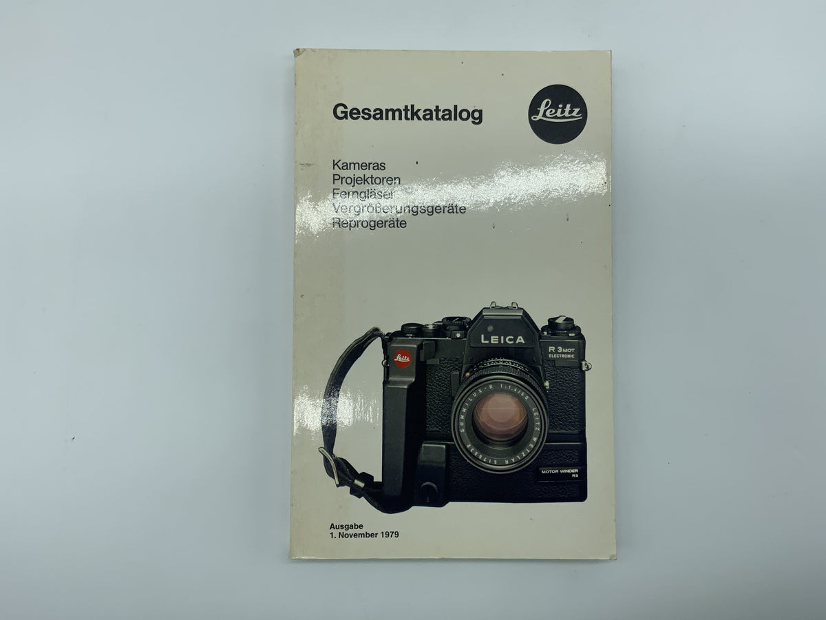 Leitz Wetzlar Complete Catalog, November 1, 1979 (German)