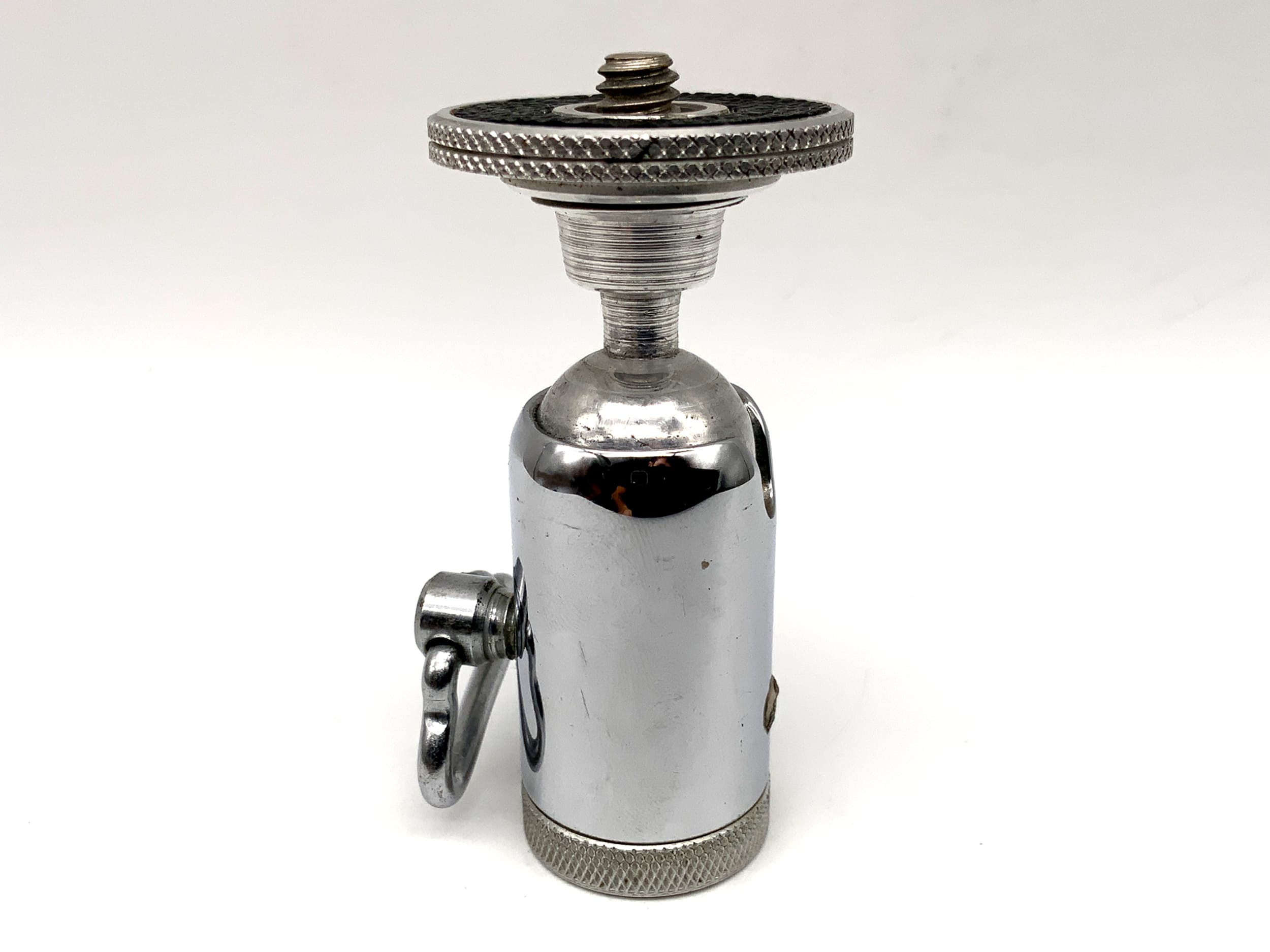 Susi's tripod head, silver, mini ball head, 1/4