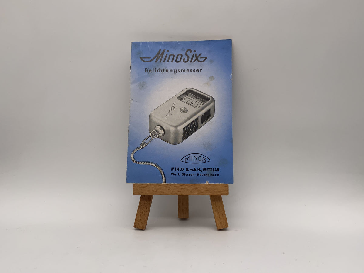 Minox Mino Six Light Meter User Manual (German)