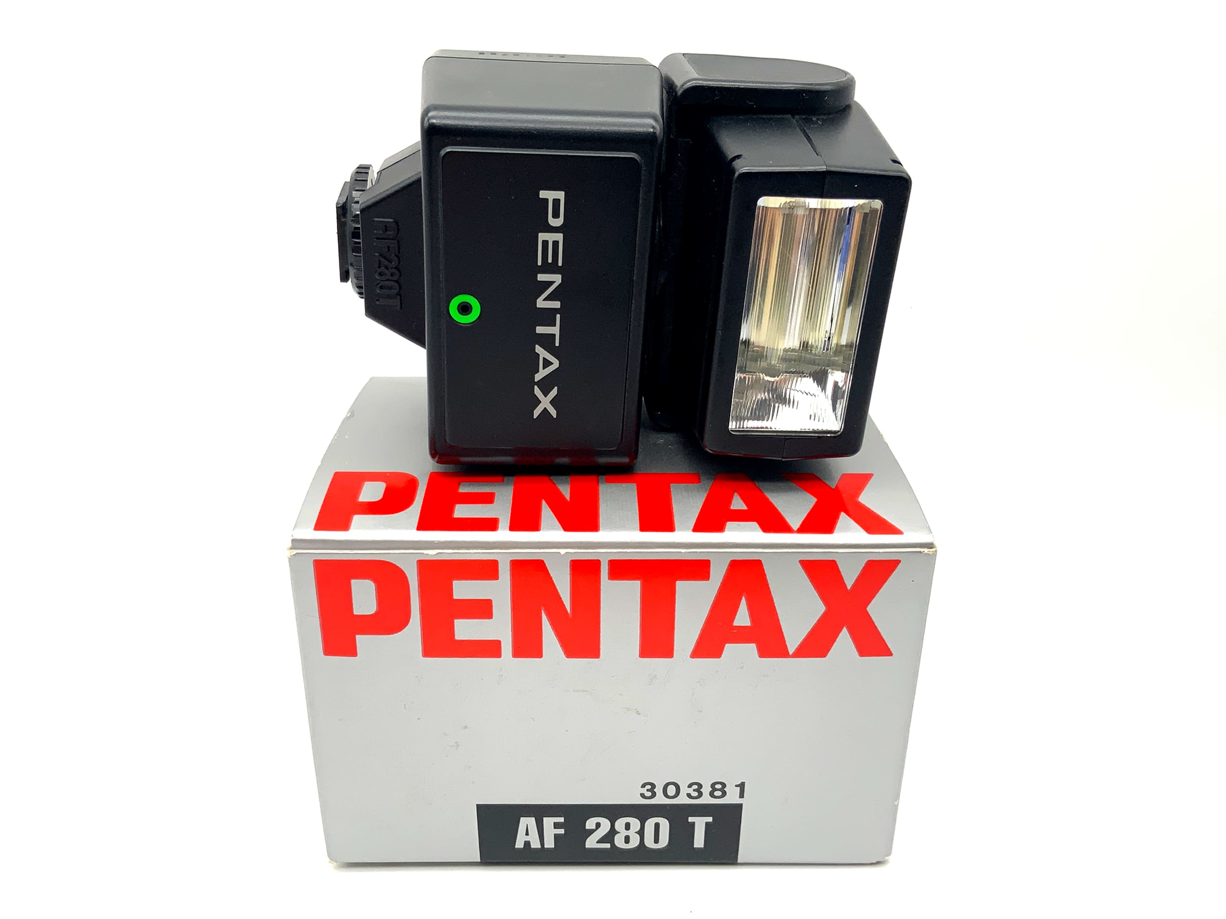 Pentax AF 280 T flash unit with original packaging, camera flash, clip-on flash, flash light