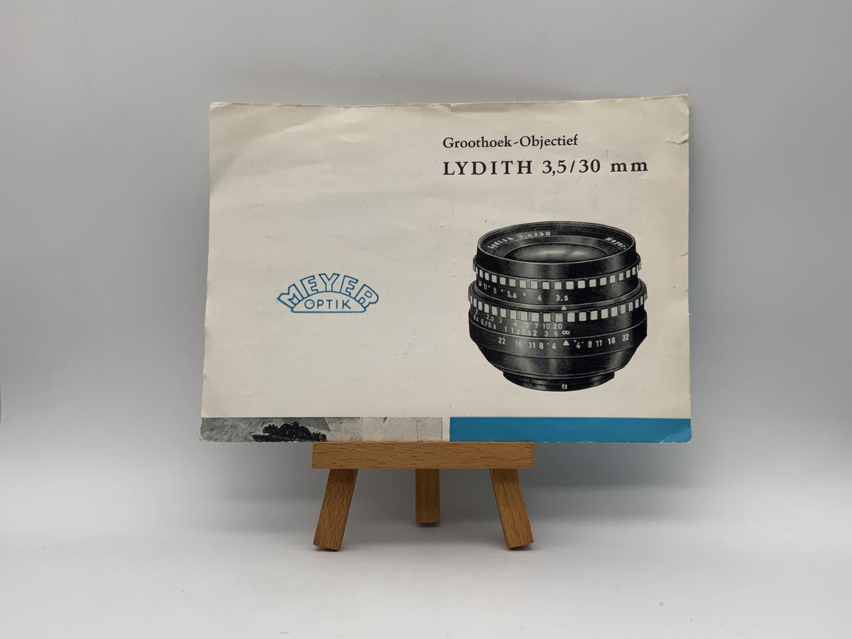 Meyer Optik Lydith 3.5 30mm User Manual German
