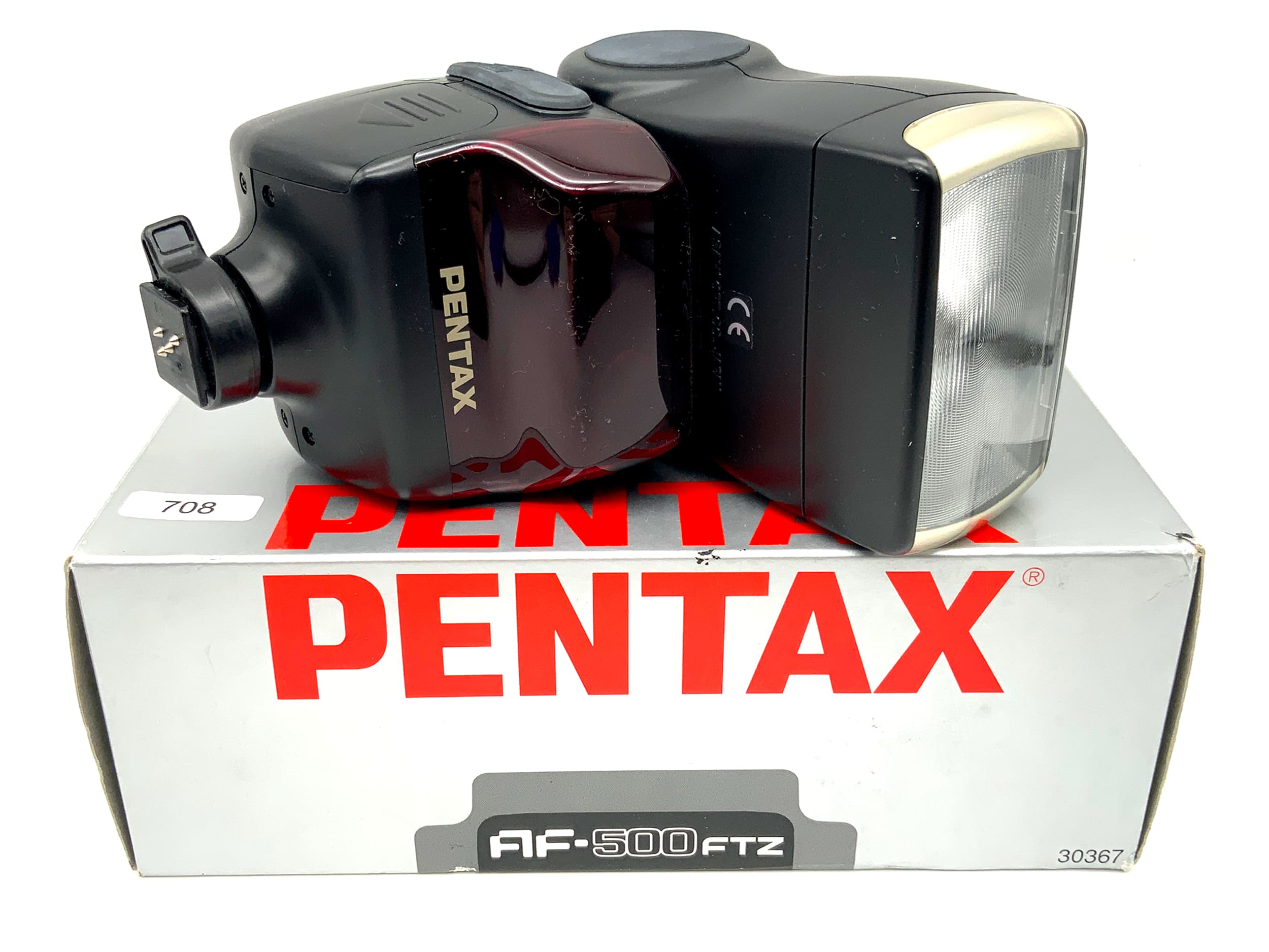 Pentax AF 500 FTZ Flash Unit 30367 with original packaging, camera flash, clip-on flash