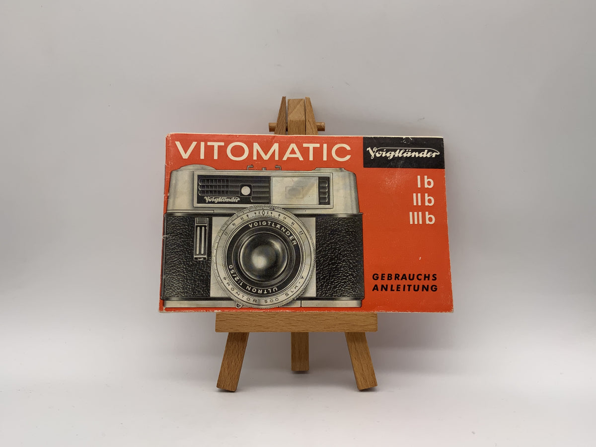 Voigtländer Vitomatic I b II b III b Operating Instructions German