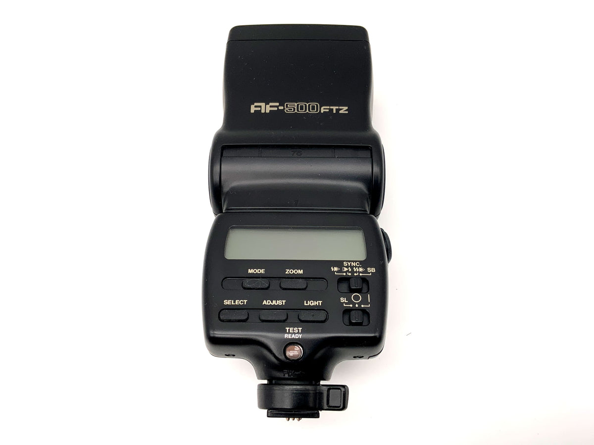 Pentax AF 500 FTZ Flash Unit 30367 with original packaging, camera flash, clip-on flash