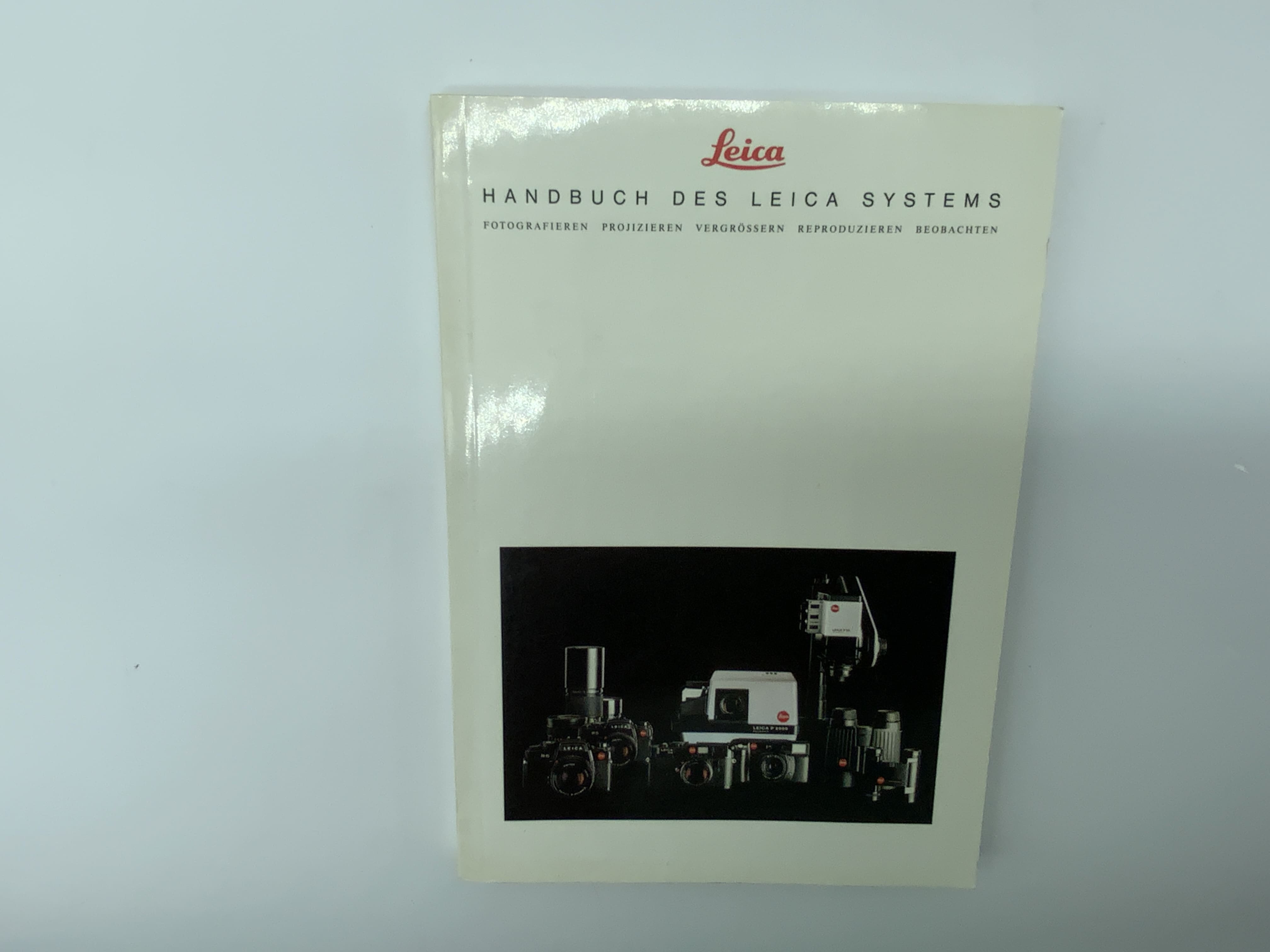 Leitz Handbook of the Leica System December 1989 Catalogue German