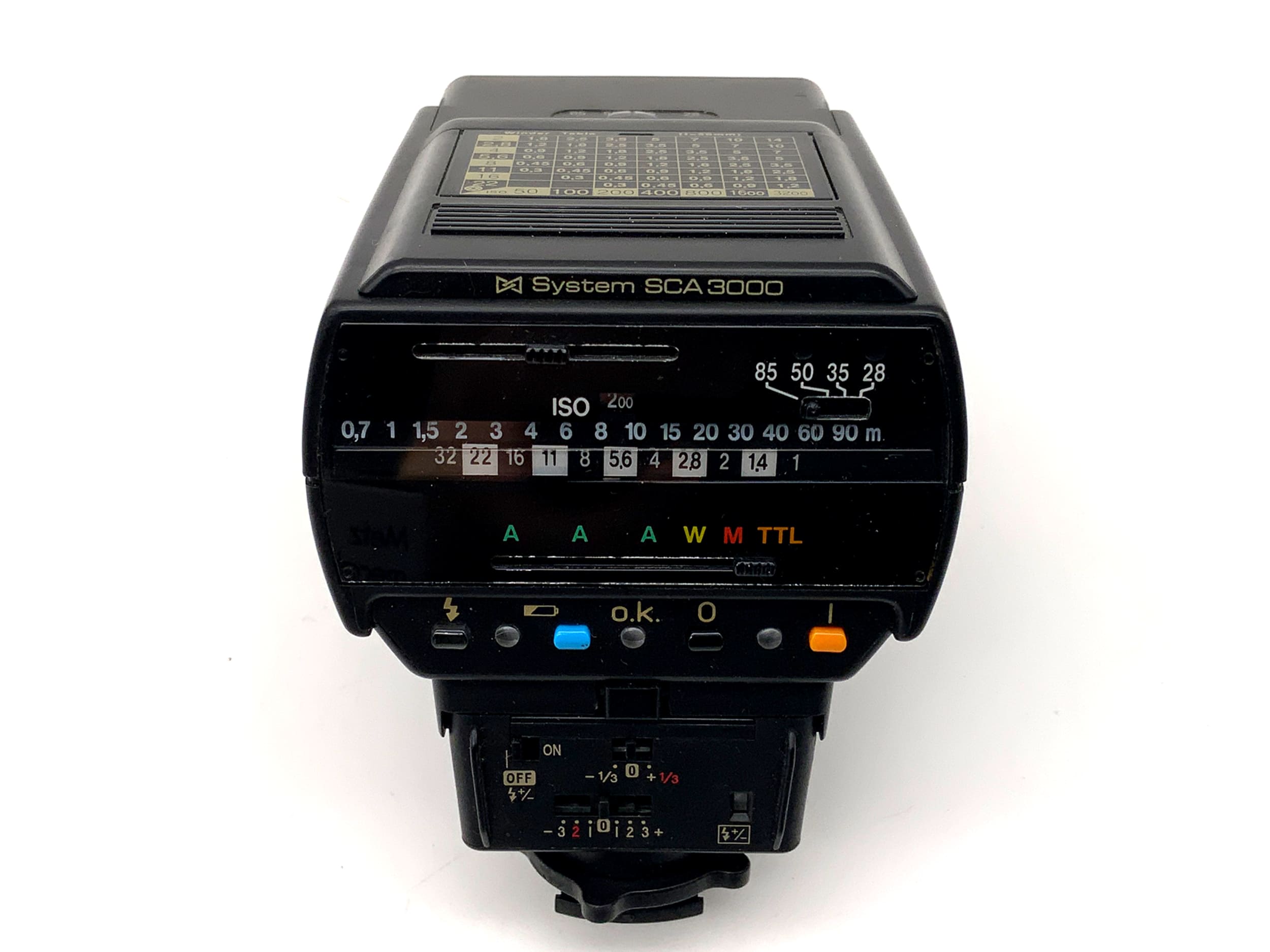 Metz mecablitz 32 Z-2 flash unit SCA 3501 in original packaging for Leica R models flash