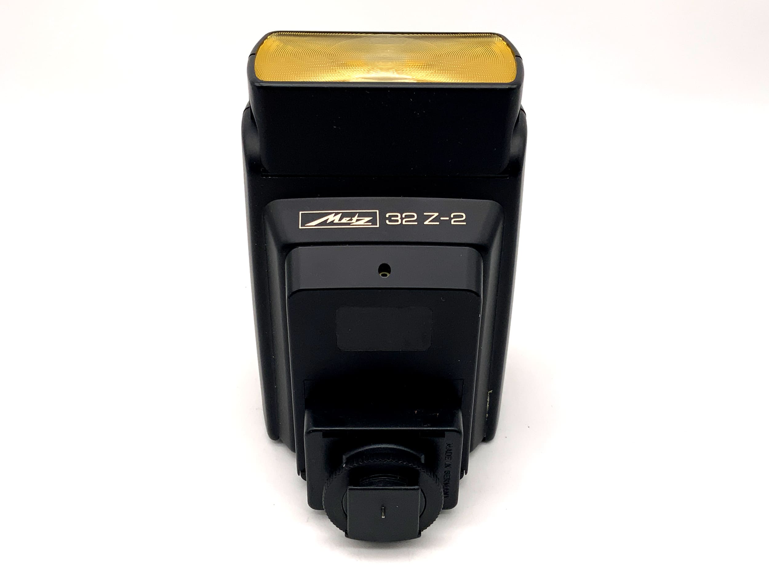 Metz mecablitz 32 Z-2 flash unit, center contact, in original packaging, universal flash unit