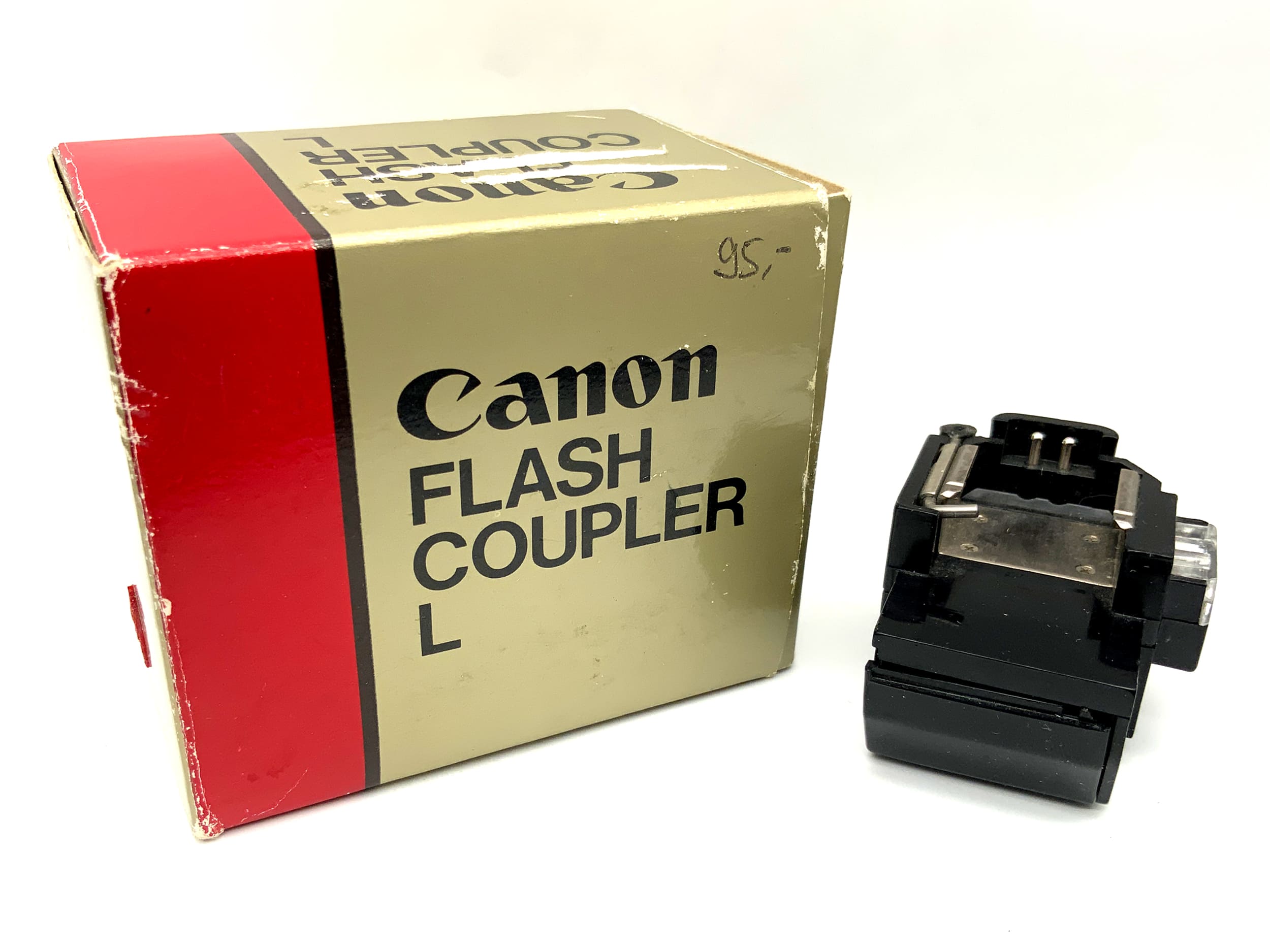 Canon Hotshoe Adapter Flash Coupler L for F-1 Hotshoe Flash Adapter
