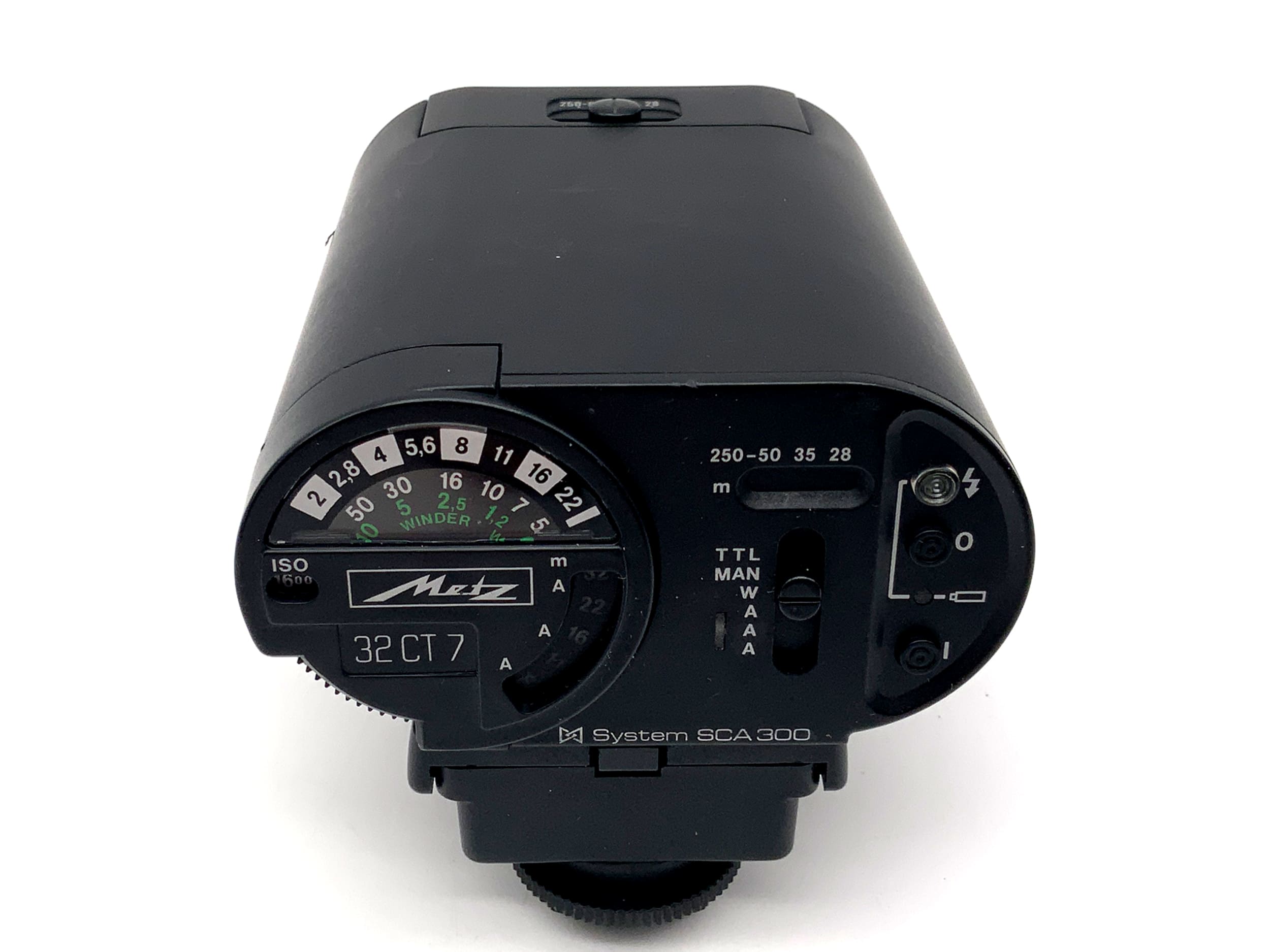 Metz mecablitz 32 CT 7 flash unit, center contact, universal camera flash