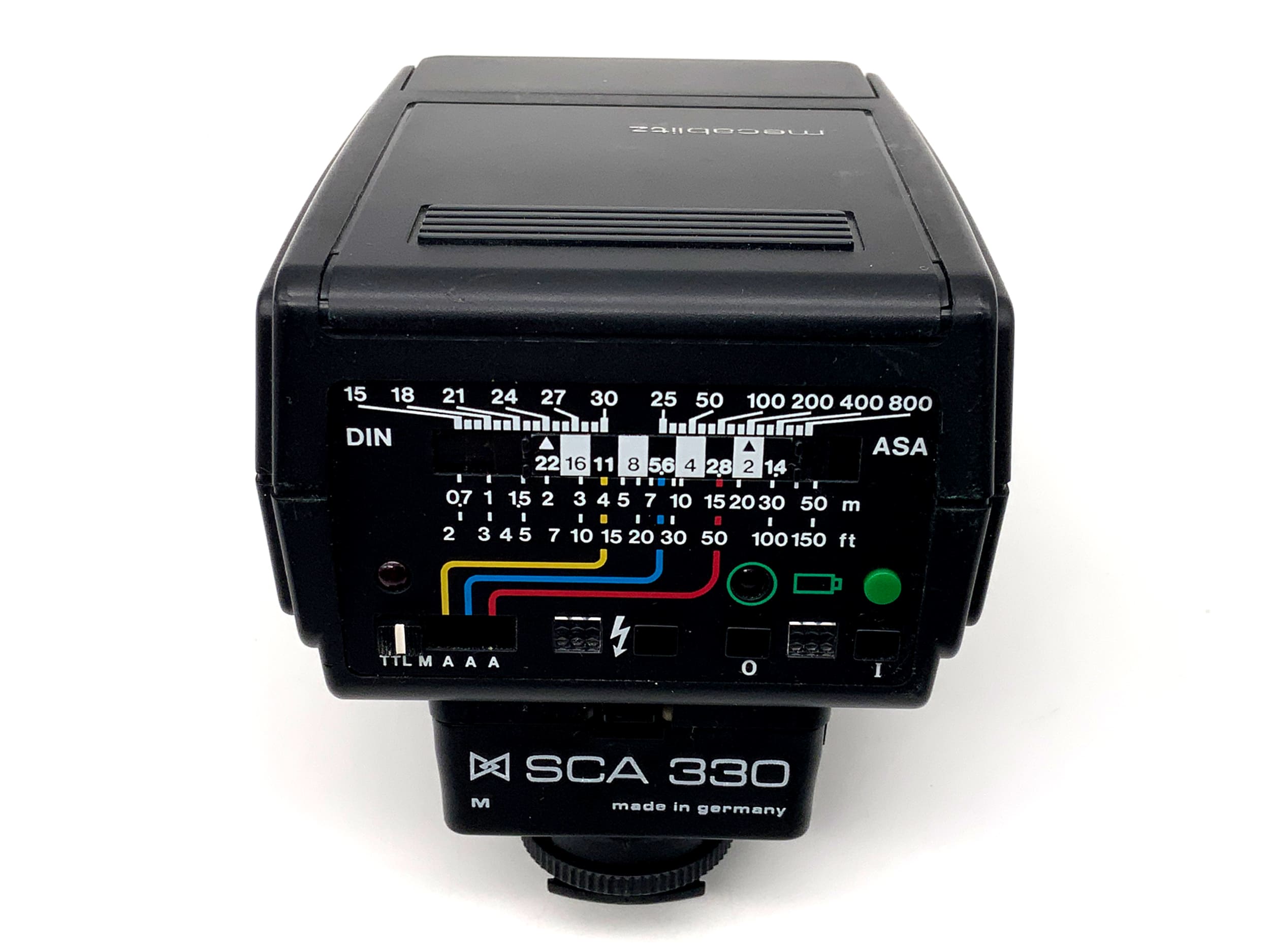 Metz mecablitz 32 CT 2 flash unit SCA 330 for Minolta camera flash