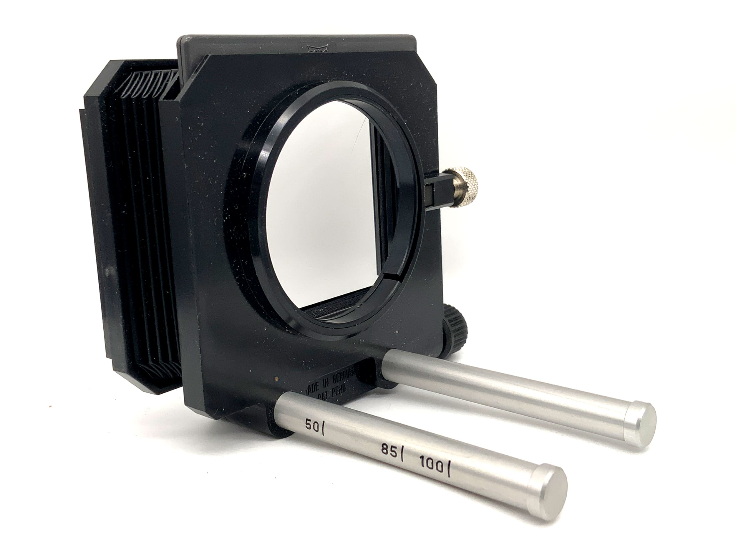 Novoflex Proson bellows device compendium Bellows lens hood