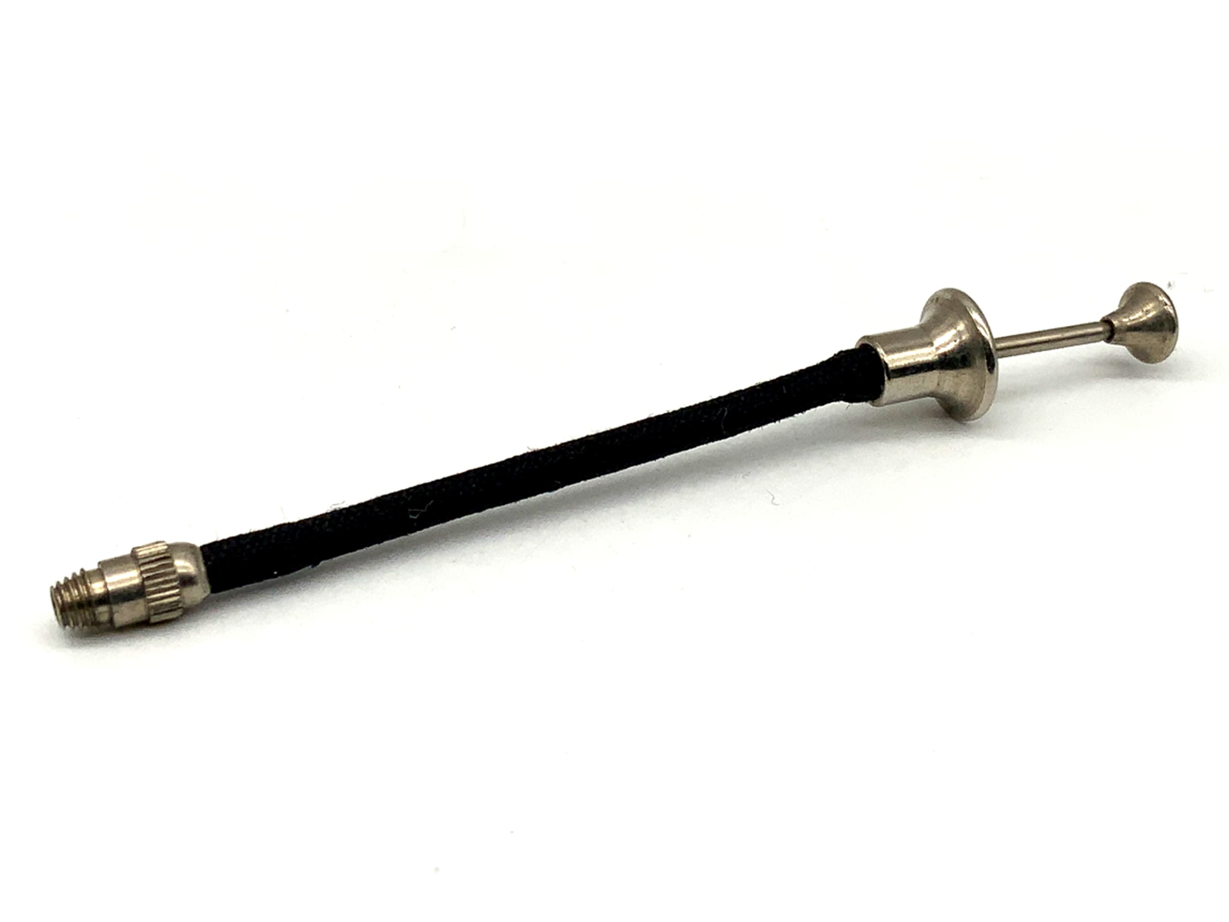 Black cable release, approx. 6cm, remote release, cable release