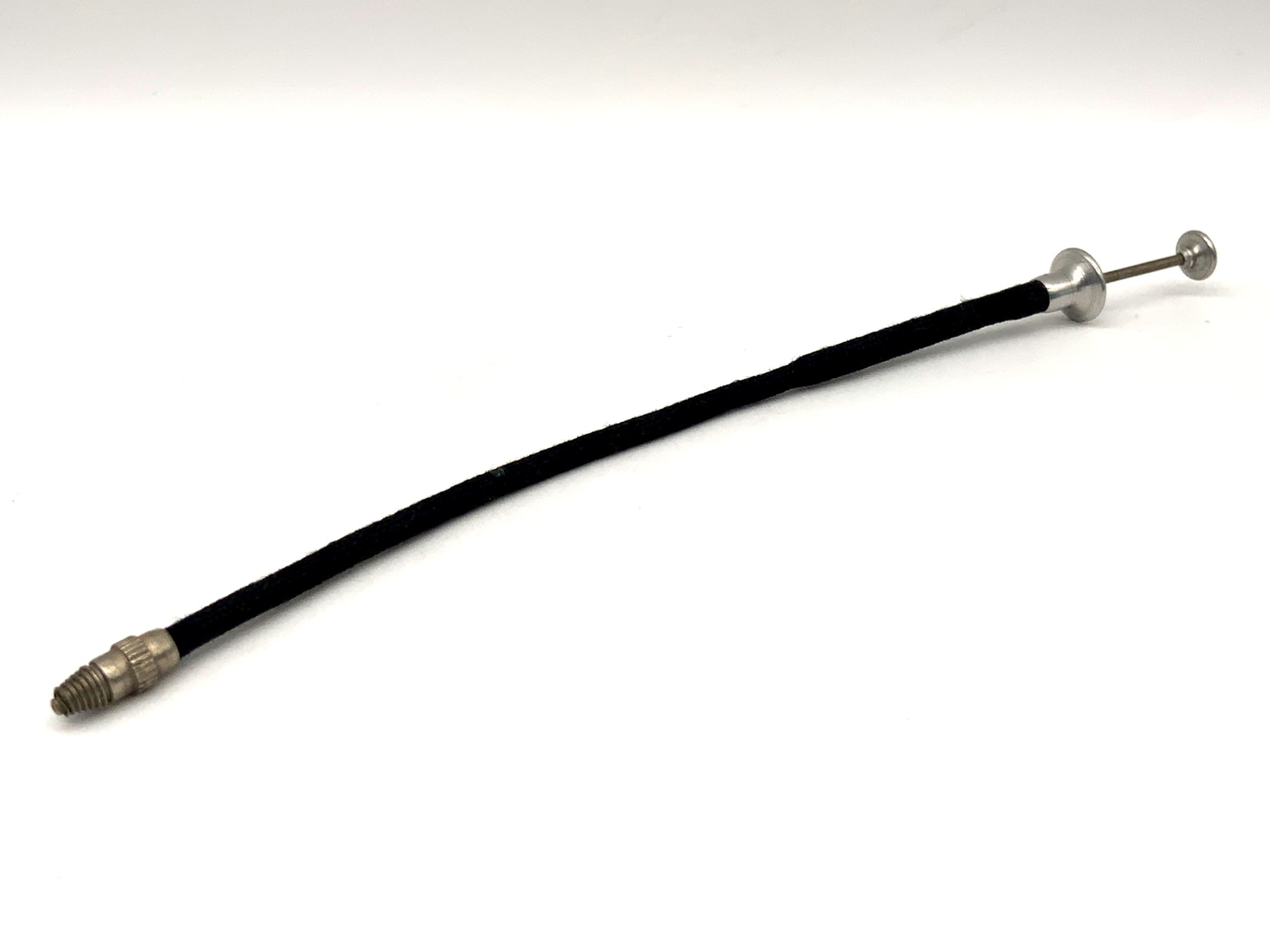 Black cable release, approx. 13cm, remote release, cable release