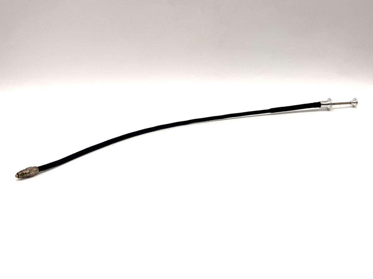 Black cable release, approx. 22-23cm, remote release, cable release