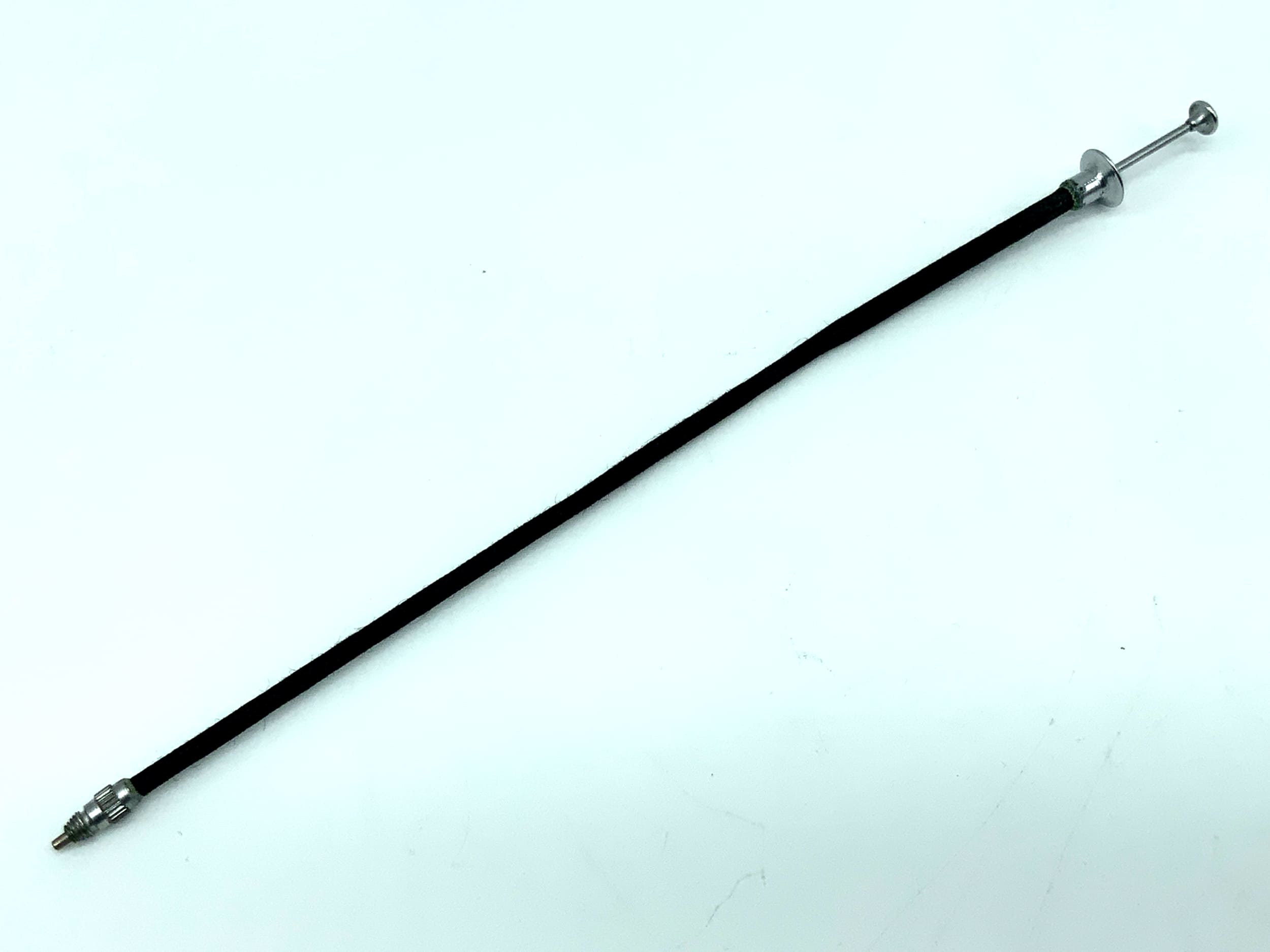 Black cable release, approx. 18cm, remote release, cable release