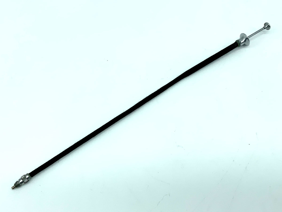 Black cable release, approx. 18cm, remote release, cable release