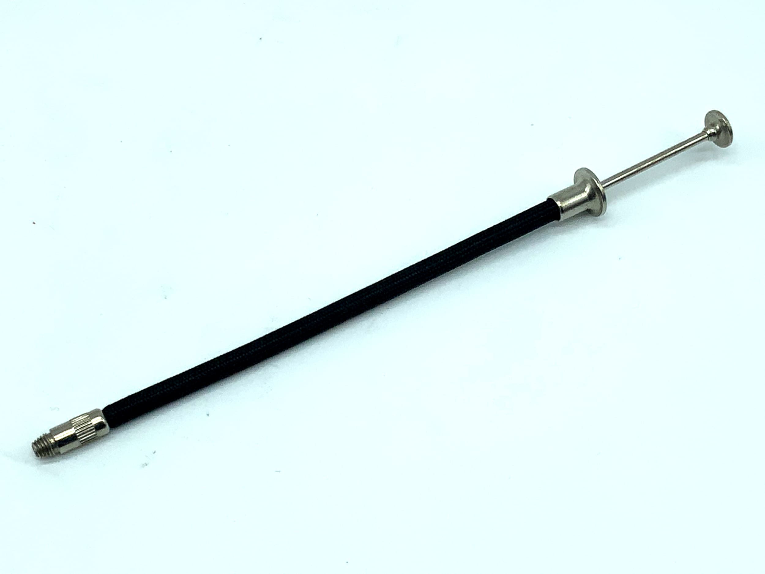Black cable release, approx. 10cm, remote release, cable release