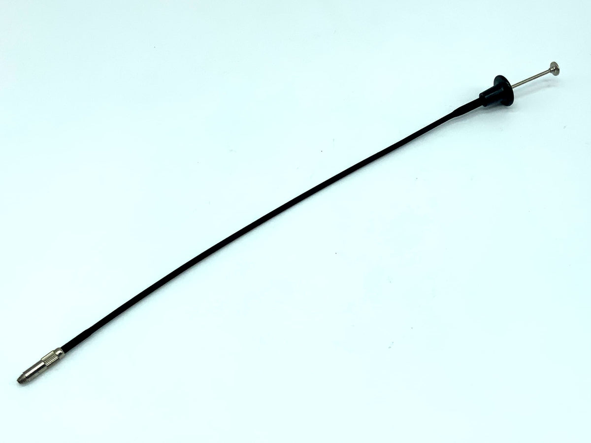 Black cable release, approx. 25cm, remote release, cable release