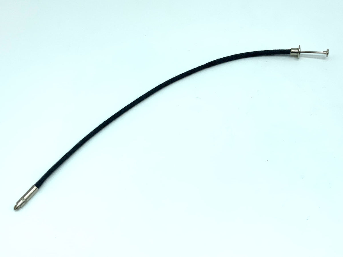 Black cable release, approx. 25cm, remote release, cable release