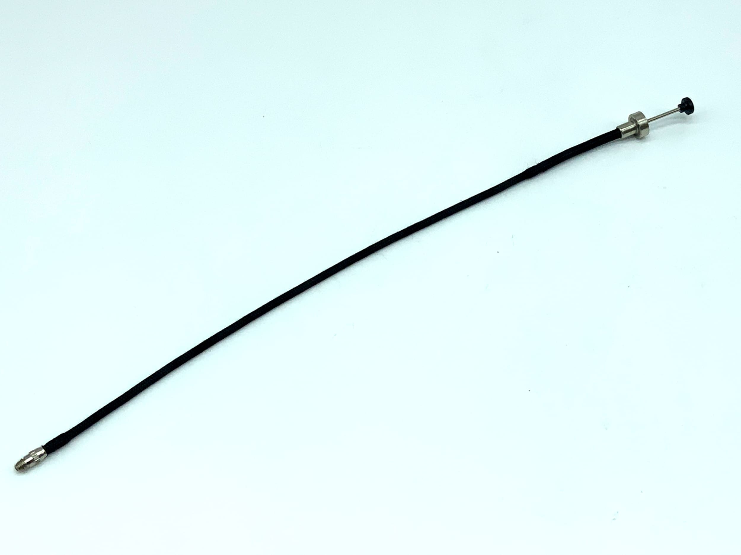 Black cable release, approx. 25cm, remote release, cable release