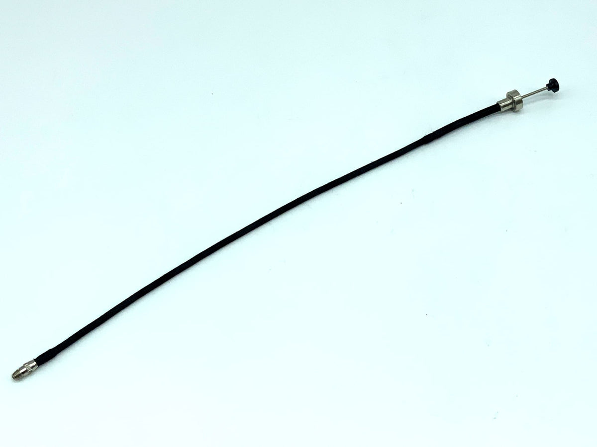 Black cable release, approx. 25cm, remote release, cable release