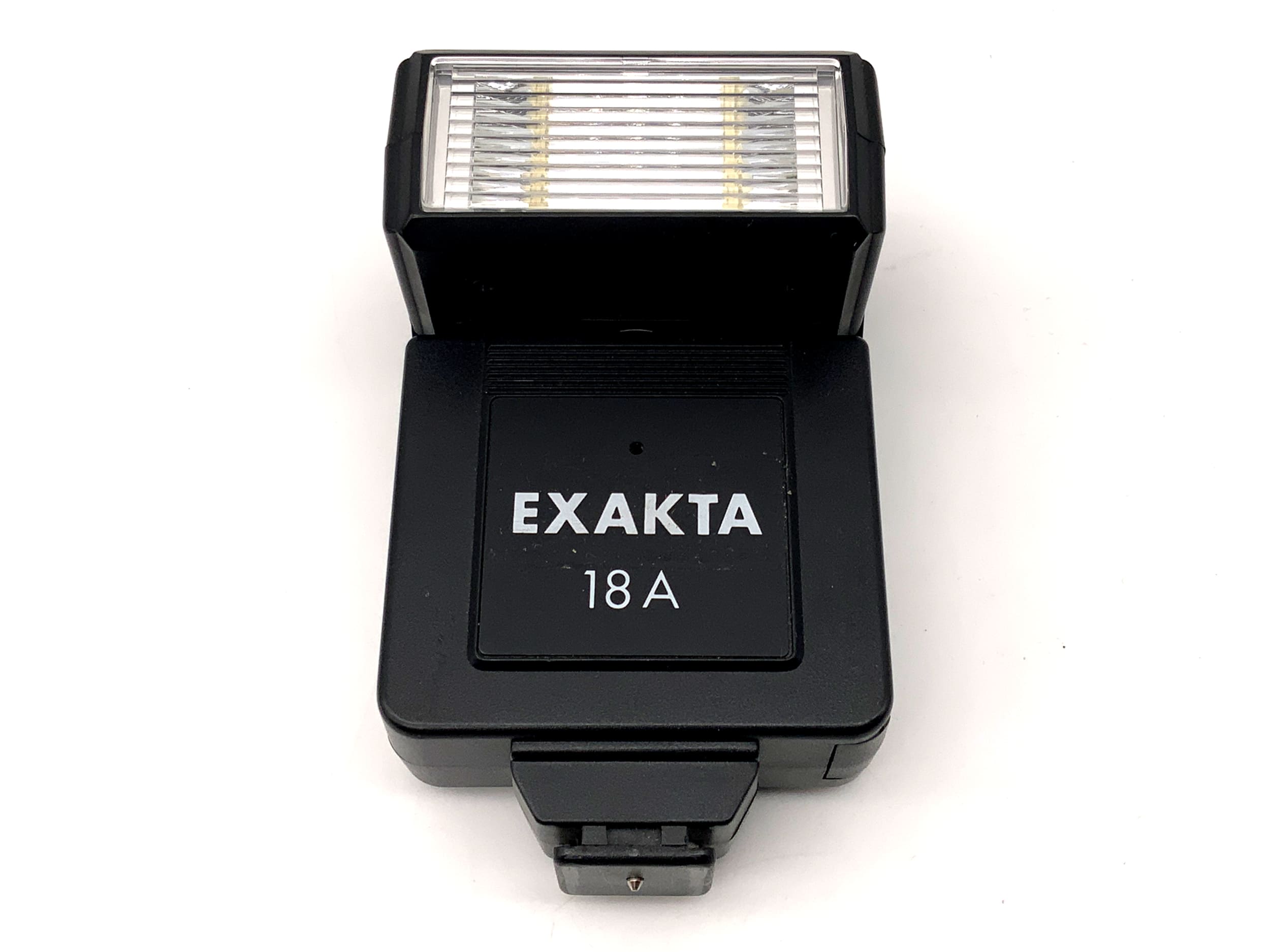 Exakta 18A flash unit, center contact, universal camera flash, clip-on flash
