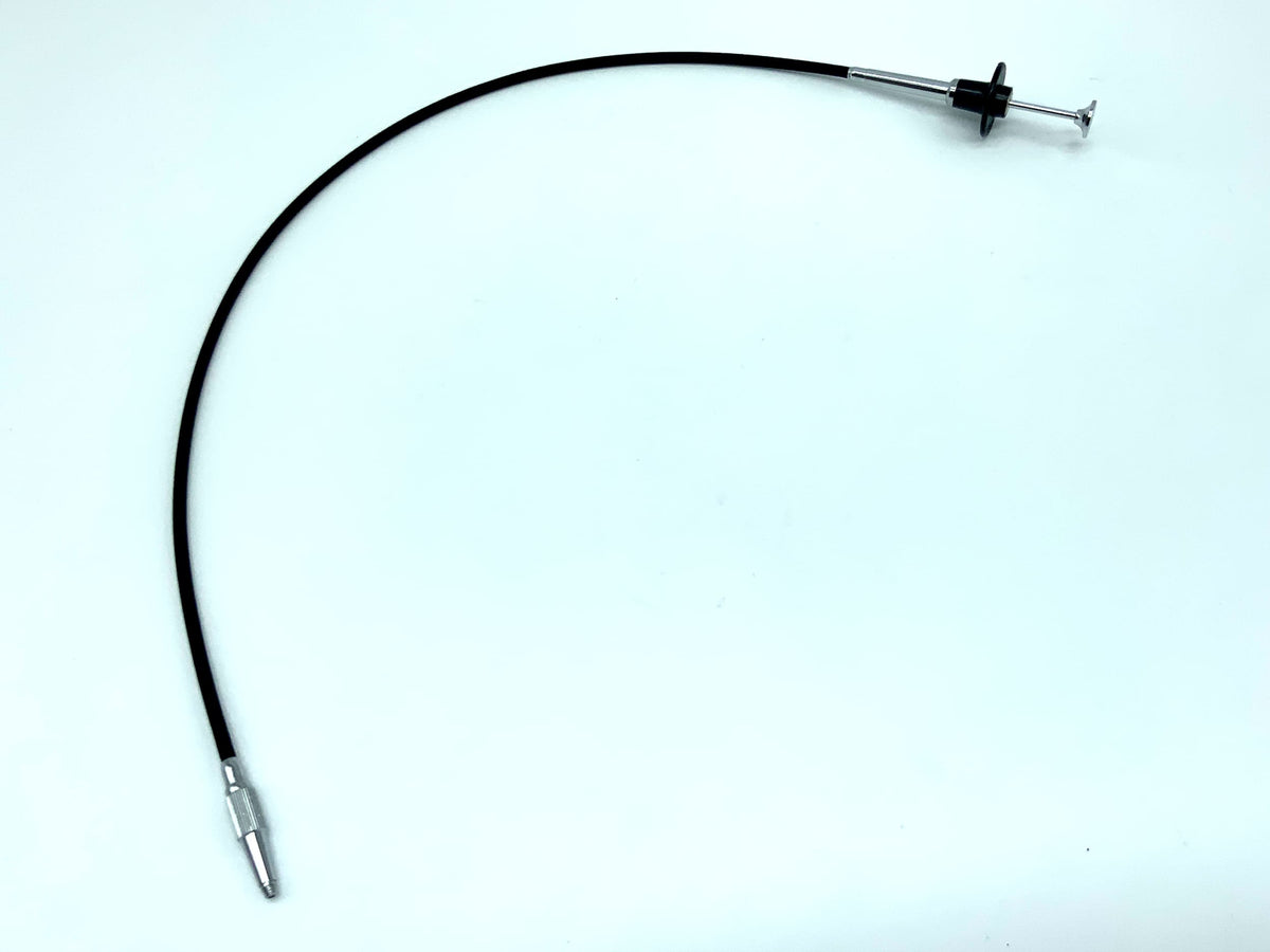 Black cable release, approx. 35cm, remote release, cable release