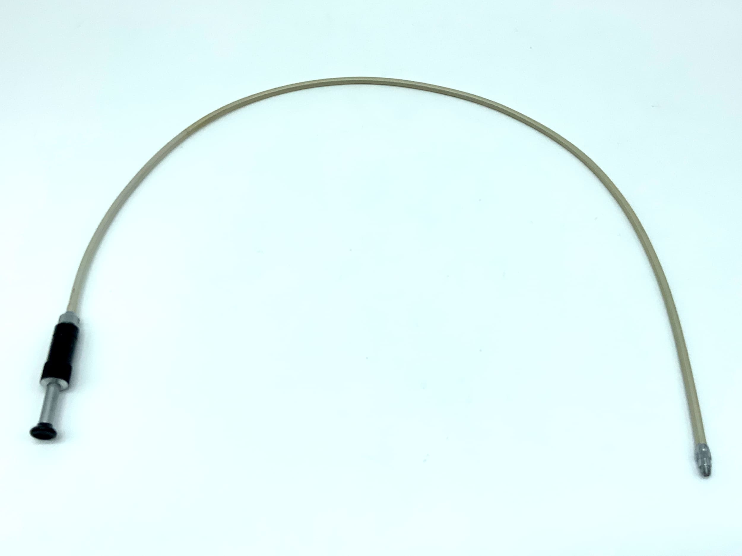 White cable release, approx. 50cm, remote release, cable release