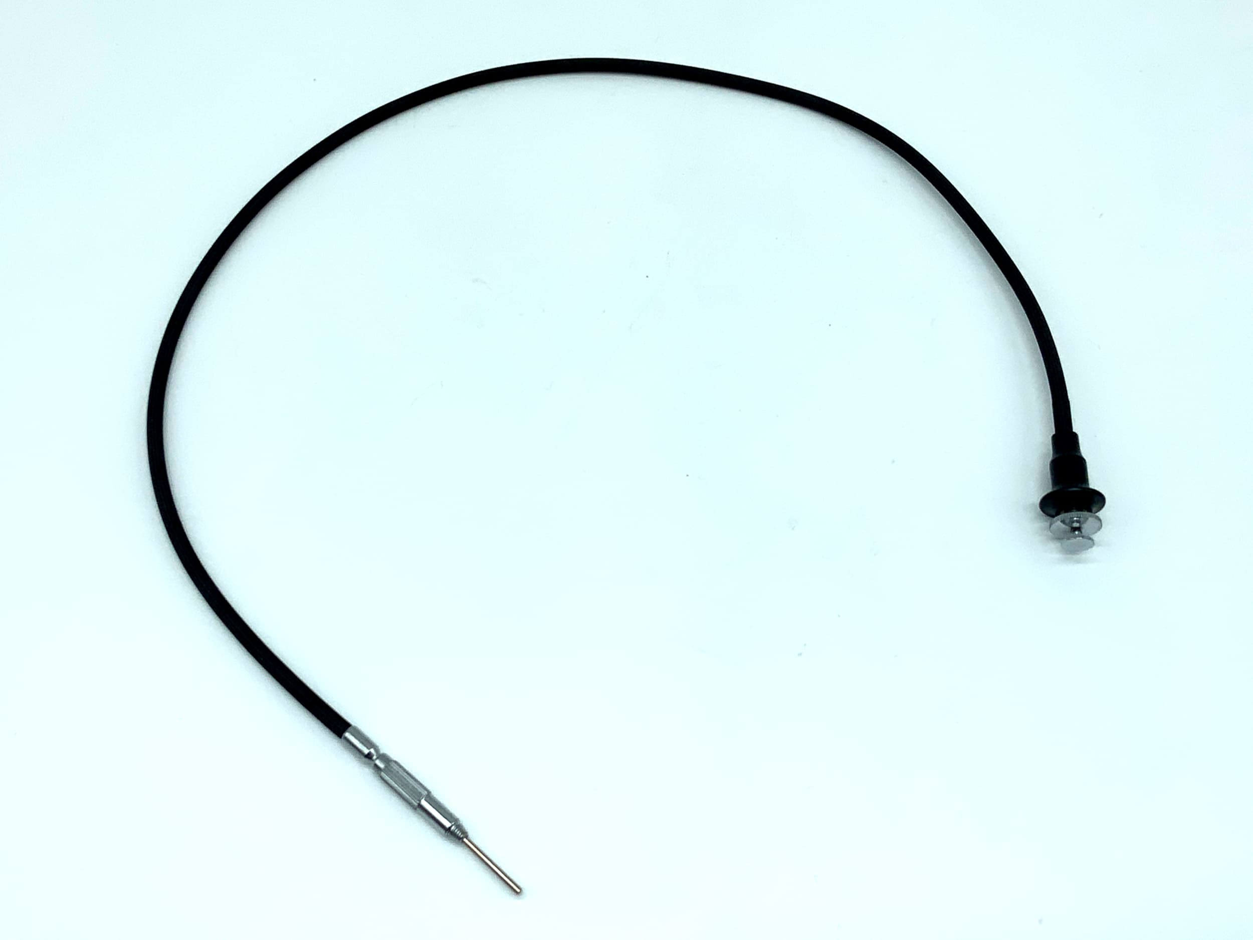 Black cable release, approx. 50cm, with locking mechanism, remote release cable release