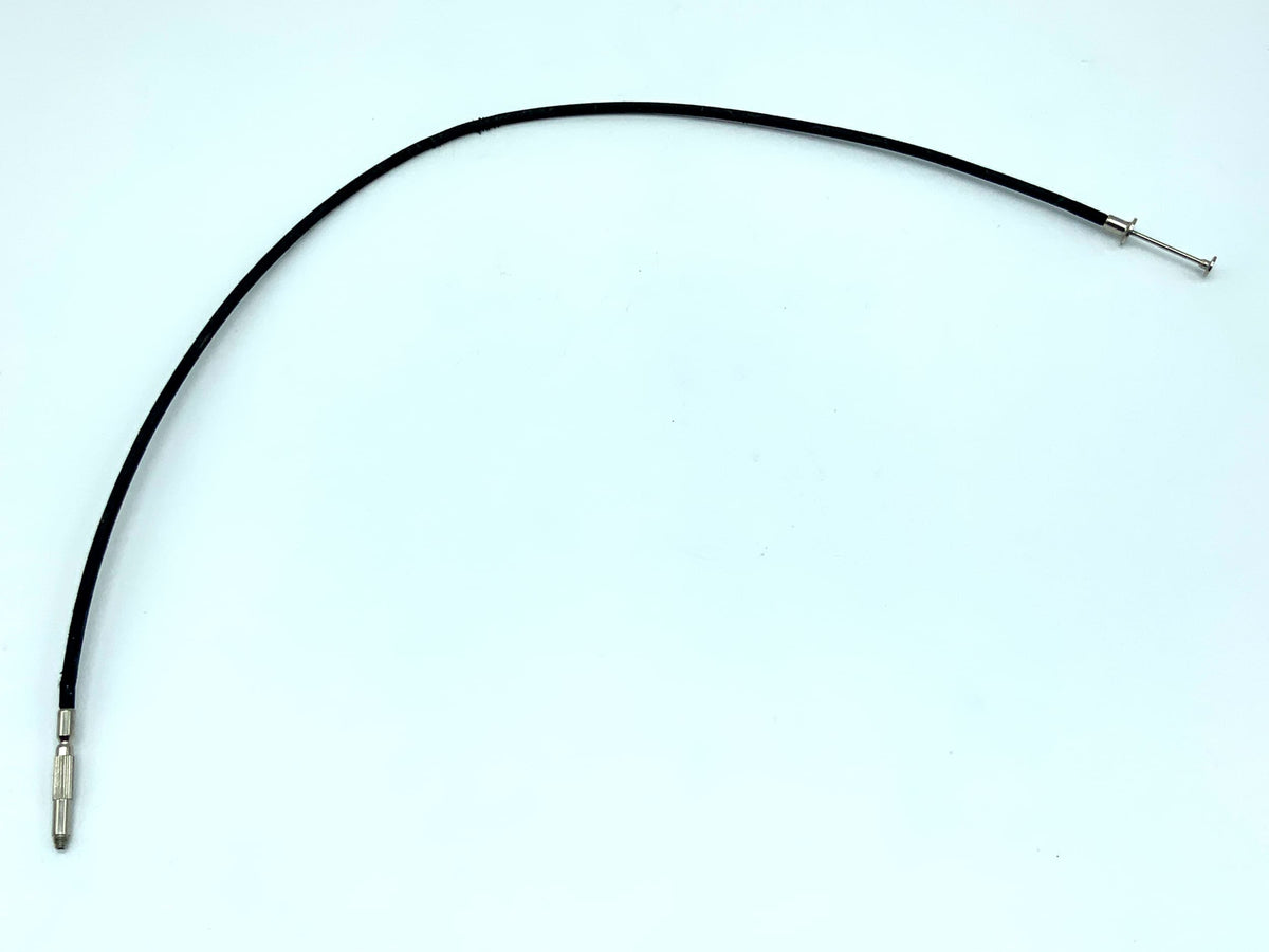Black cable release, approx. 50cm, remote release, cable release