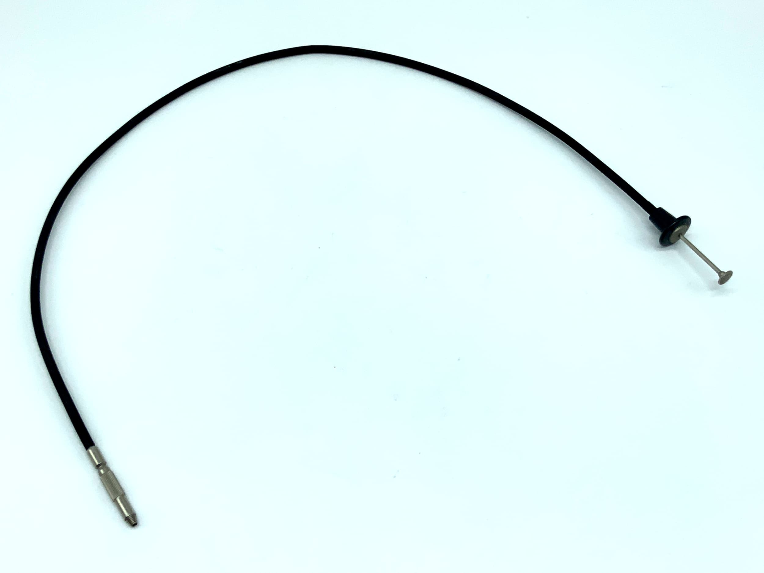 Black cable release, approx. 50cm, remote release, cable release