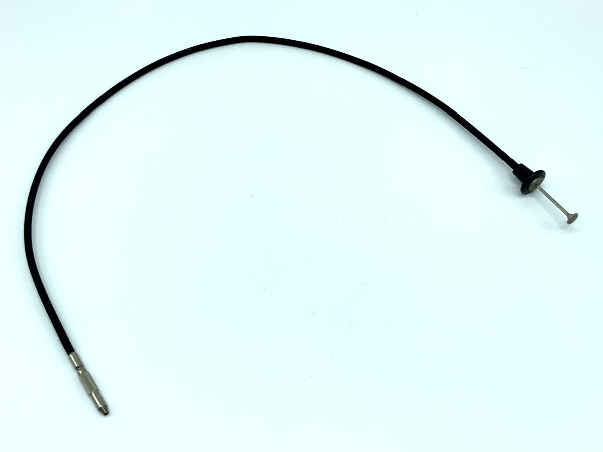 Black cable release, approx. 50cm, remote release, cable release
