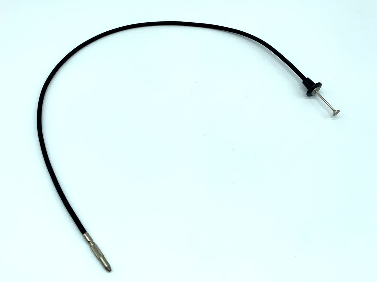 Black cable release, approx. 50cm, remote release, cable release